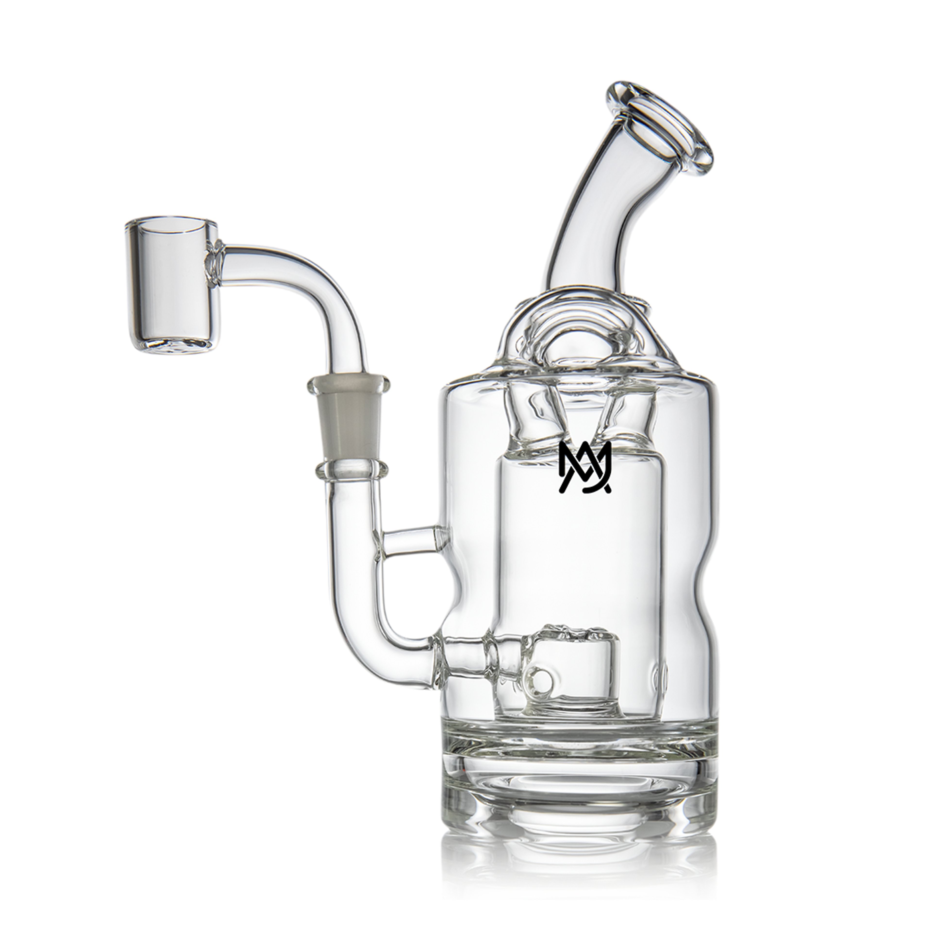 Preview pic of MJ Arsenal Turbine Mini Dab Rig - Clear - Brand New