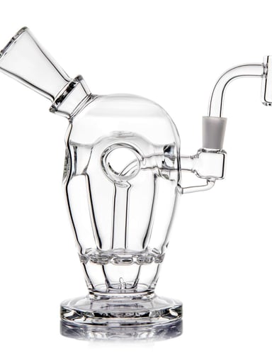 Preview pic of MJ Arsenal Voyager Mini Dab Rig - Clear - Limited Edition - Brand New