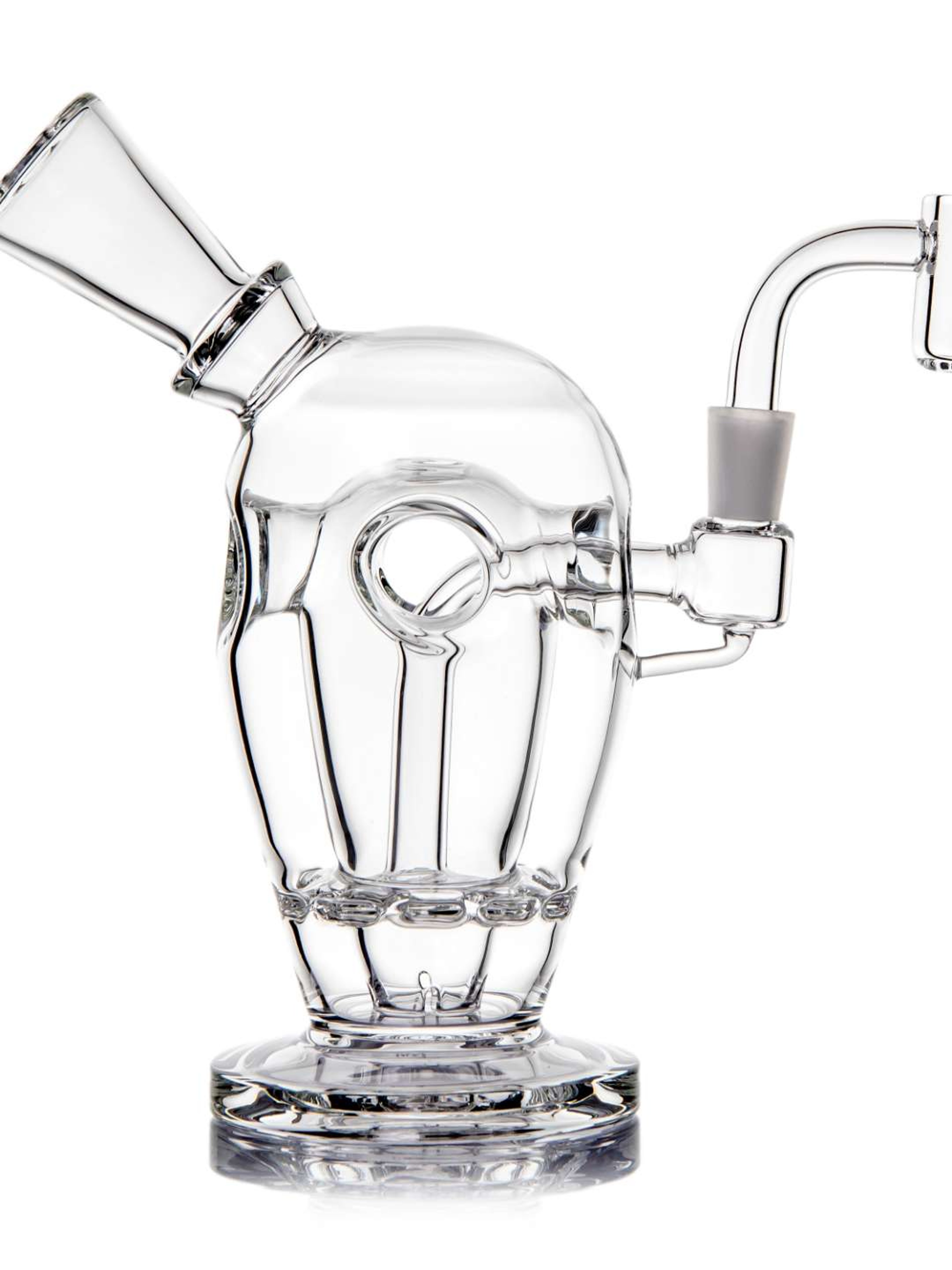Preview pic of MJ Arsenal Voyager Mini Dab Rig - Clear - Limited Edition - Brand New