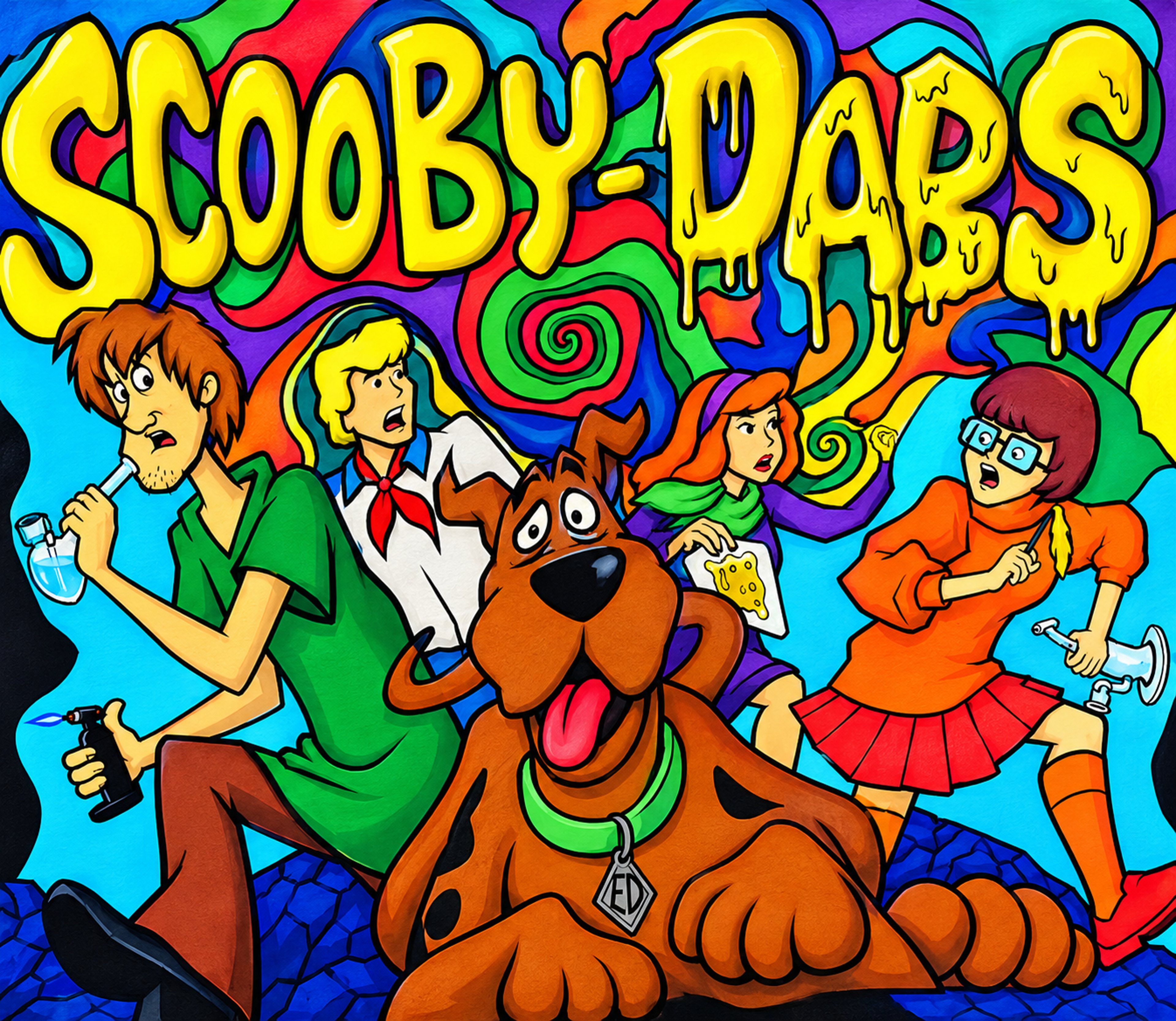 Preview pic of Scooby dabs mat