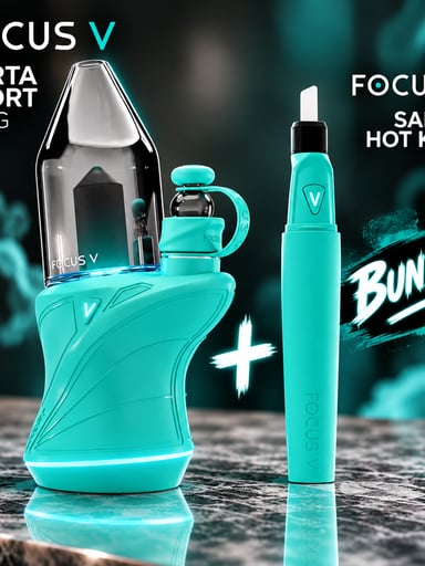 Preview pic of Focus V Carta Sport E-Rig + Saber Hot Knife Bundle – Teal