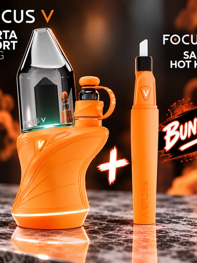 Preview pic of Focus V Carta Sport E-Rig + Saber Hot Knife Bundle – Tangerine