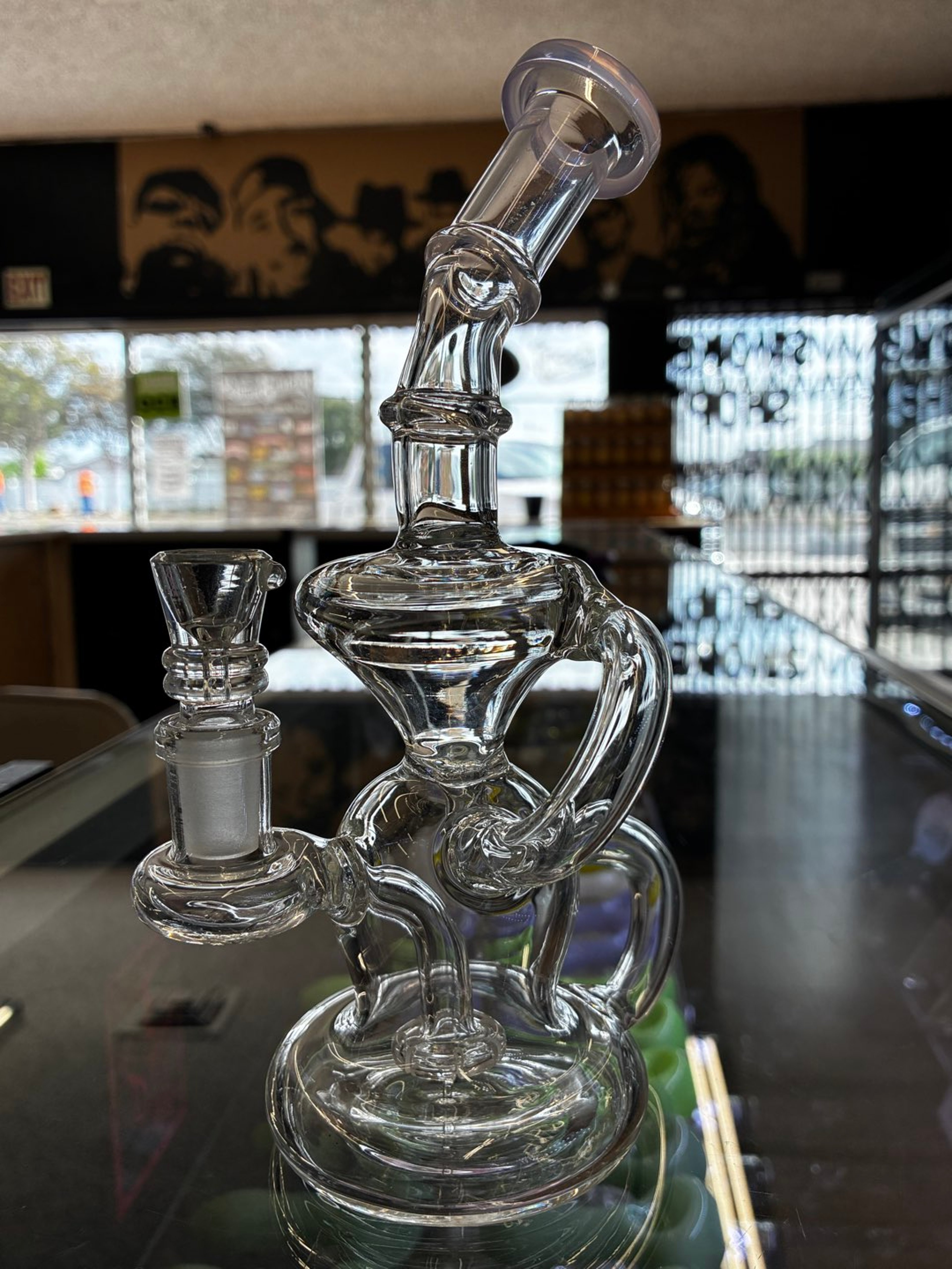 8” Recycler Dab Rig image 0