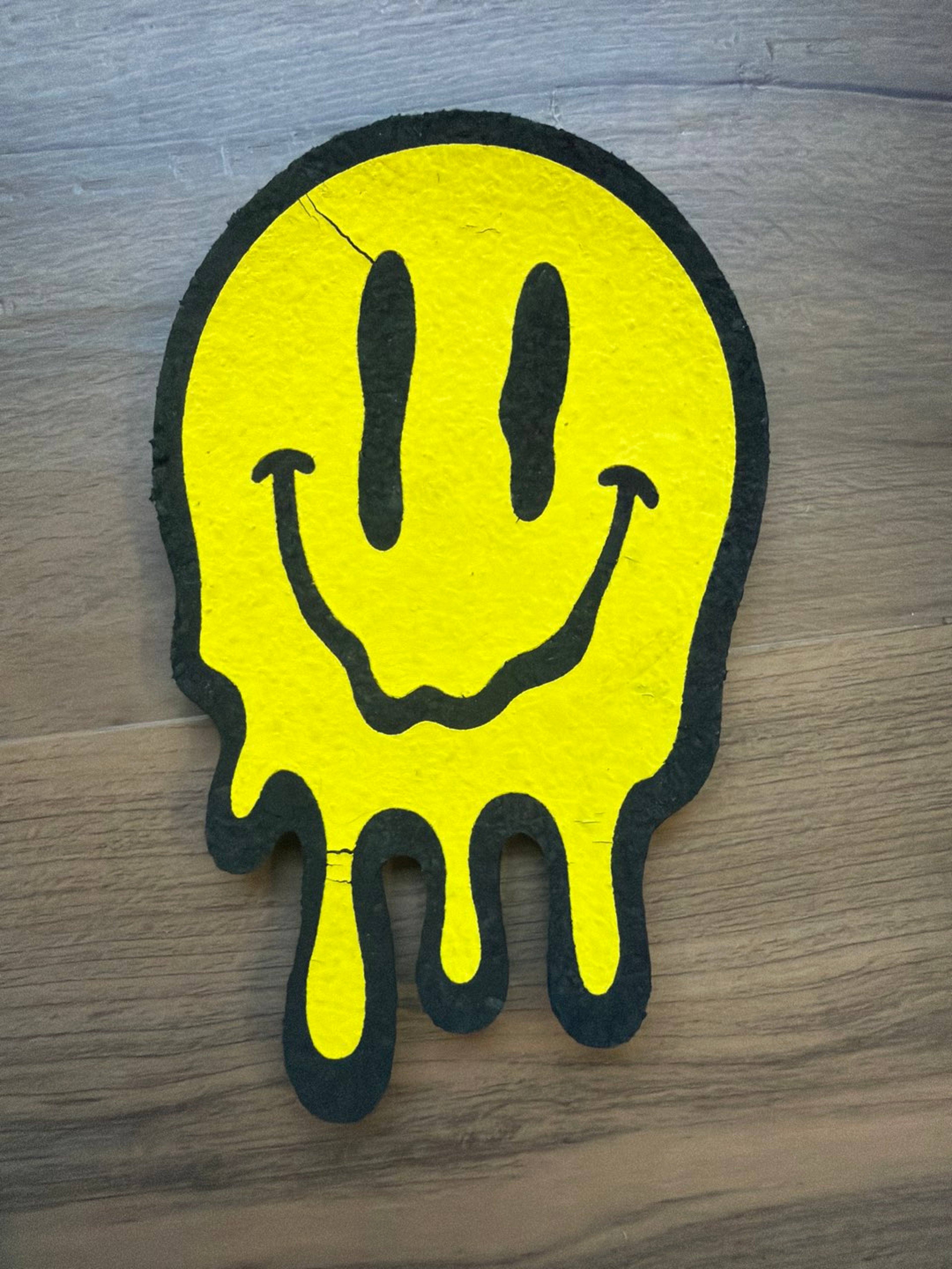 Preview pic of Melted smiley mood mat