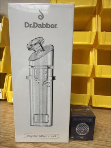 Preview pic of Dr. Dabber Switch 2 Upgrade Bundle - Incycler Glass + Sapphire Plus Insert (Brand New, Sealed)