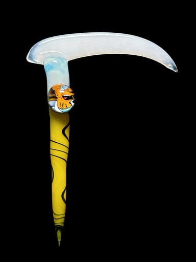 Preview pic of MarvinsGlass Signature Scythe 💛