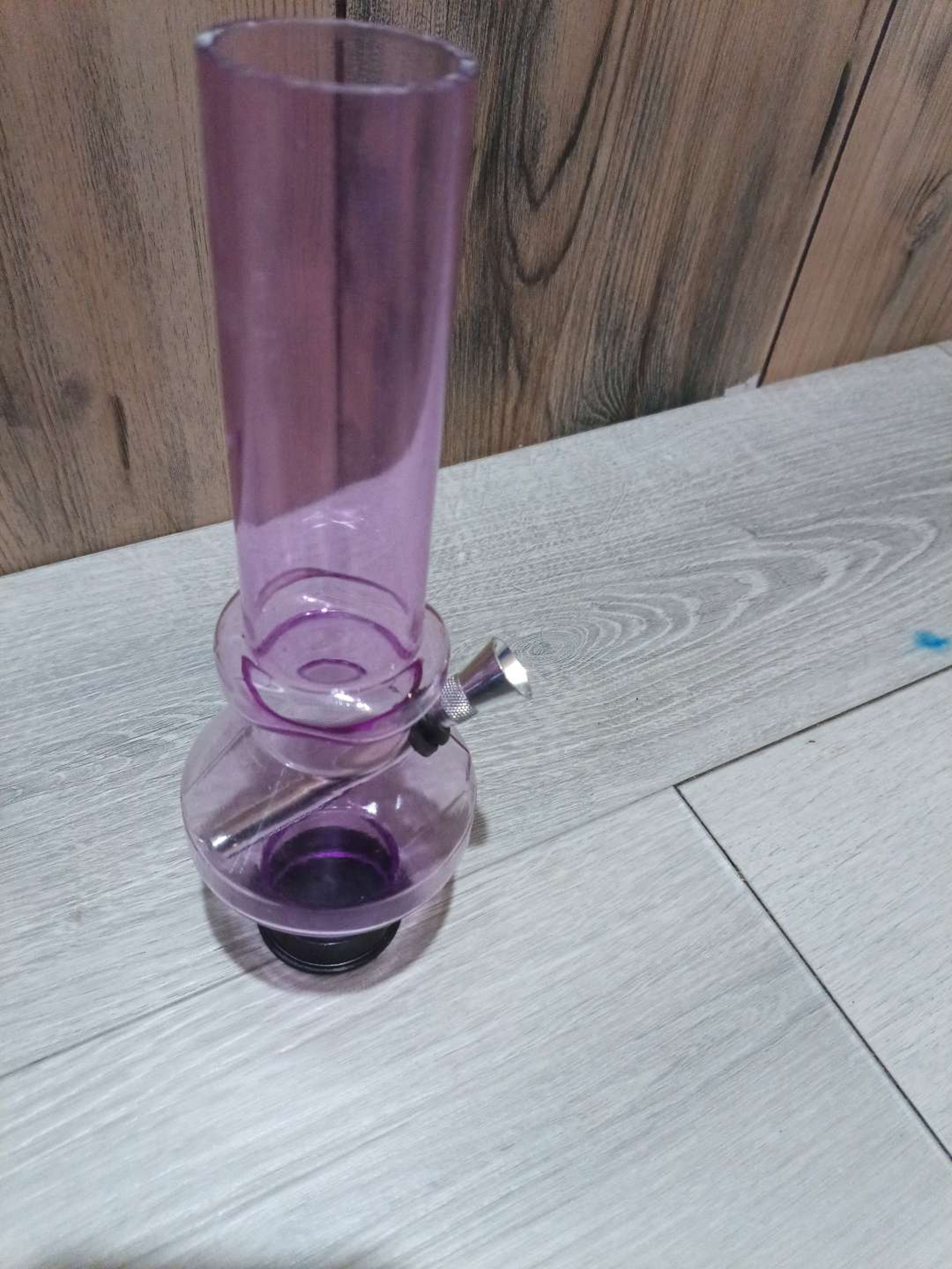 Plastic purple bong image 0