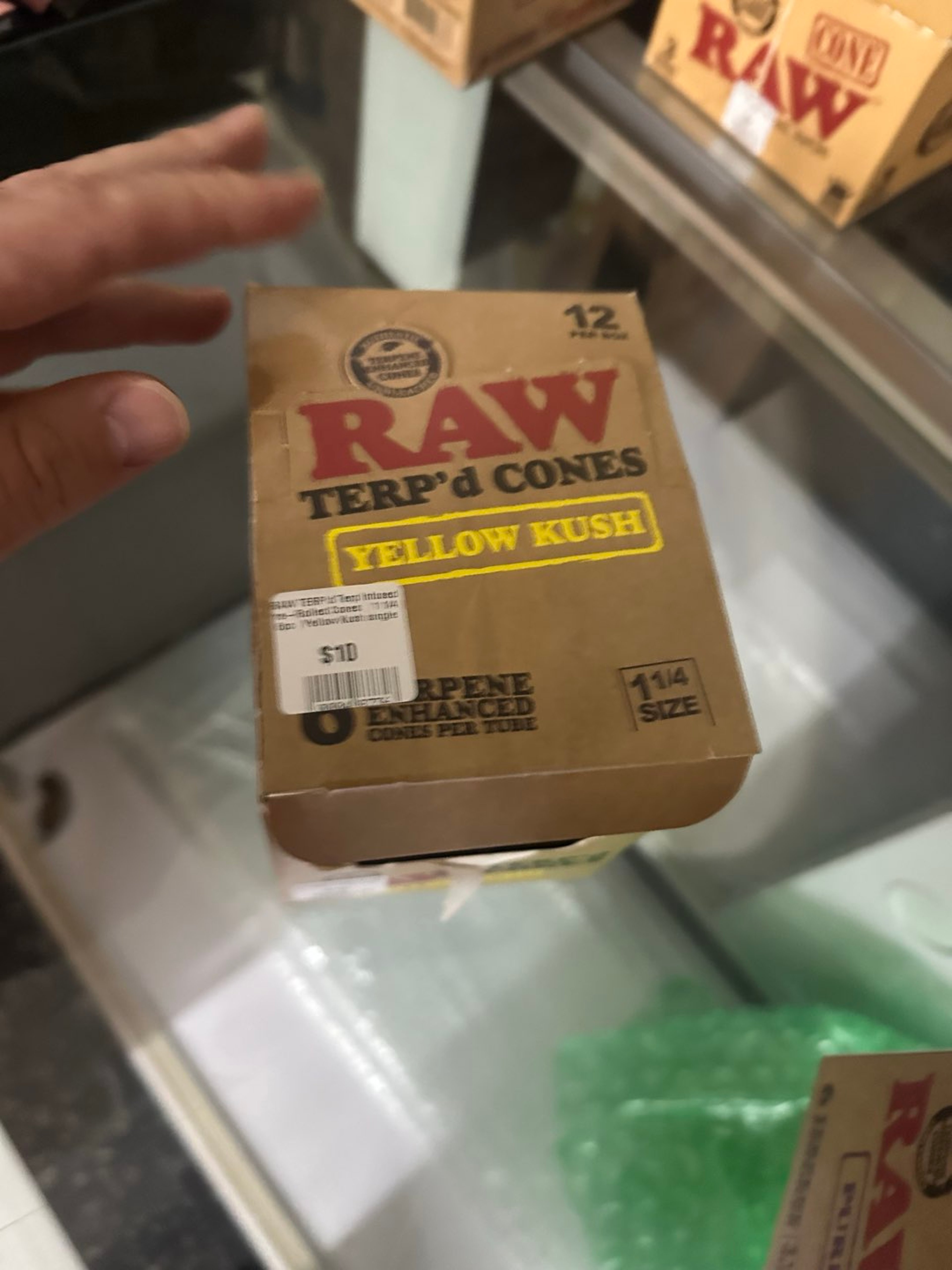 Preview pic of 2 boxes of RAW terpene infused cones