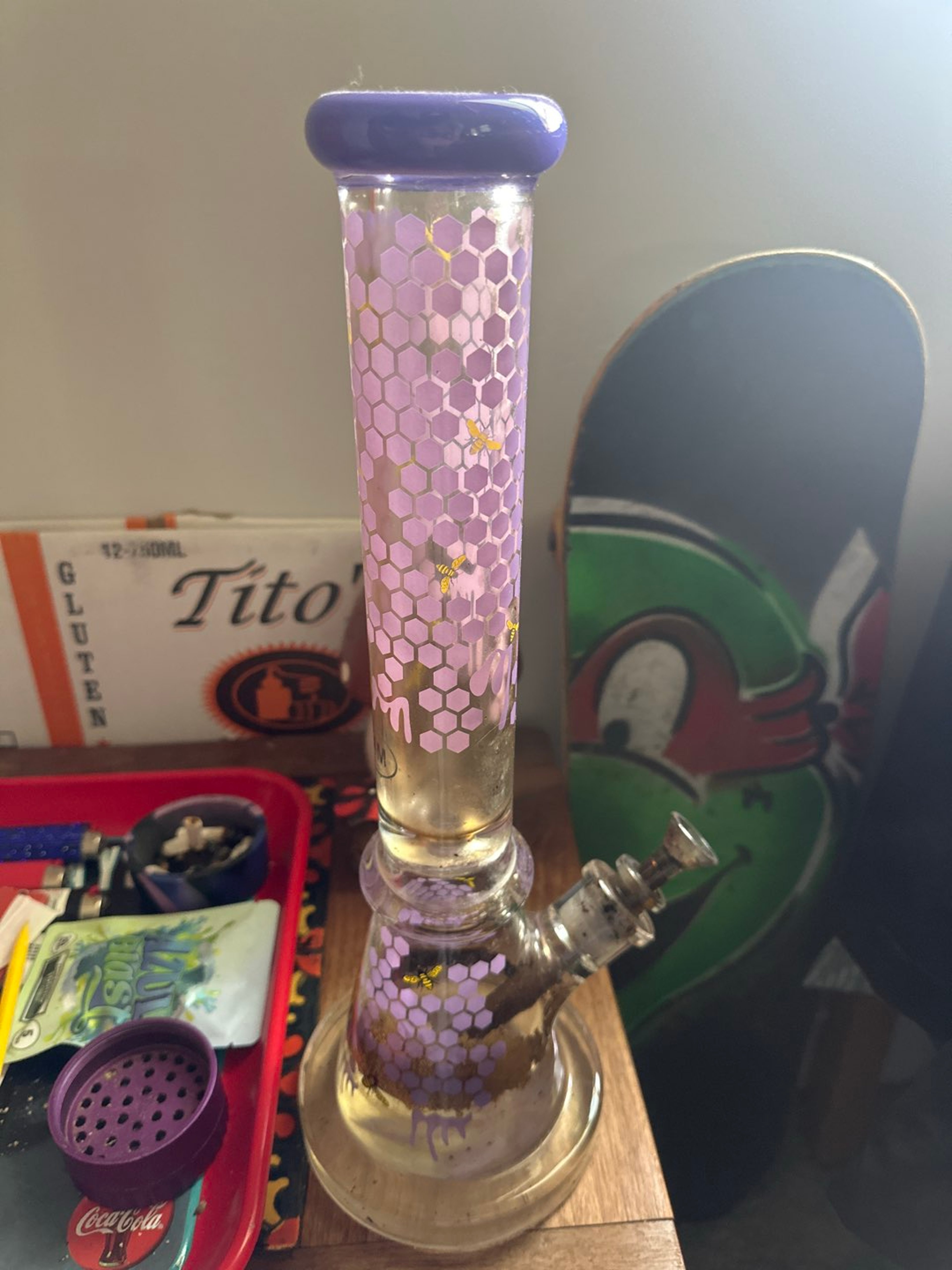 Purple Beaker Bong image 0