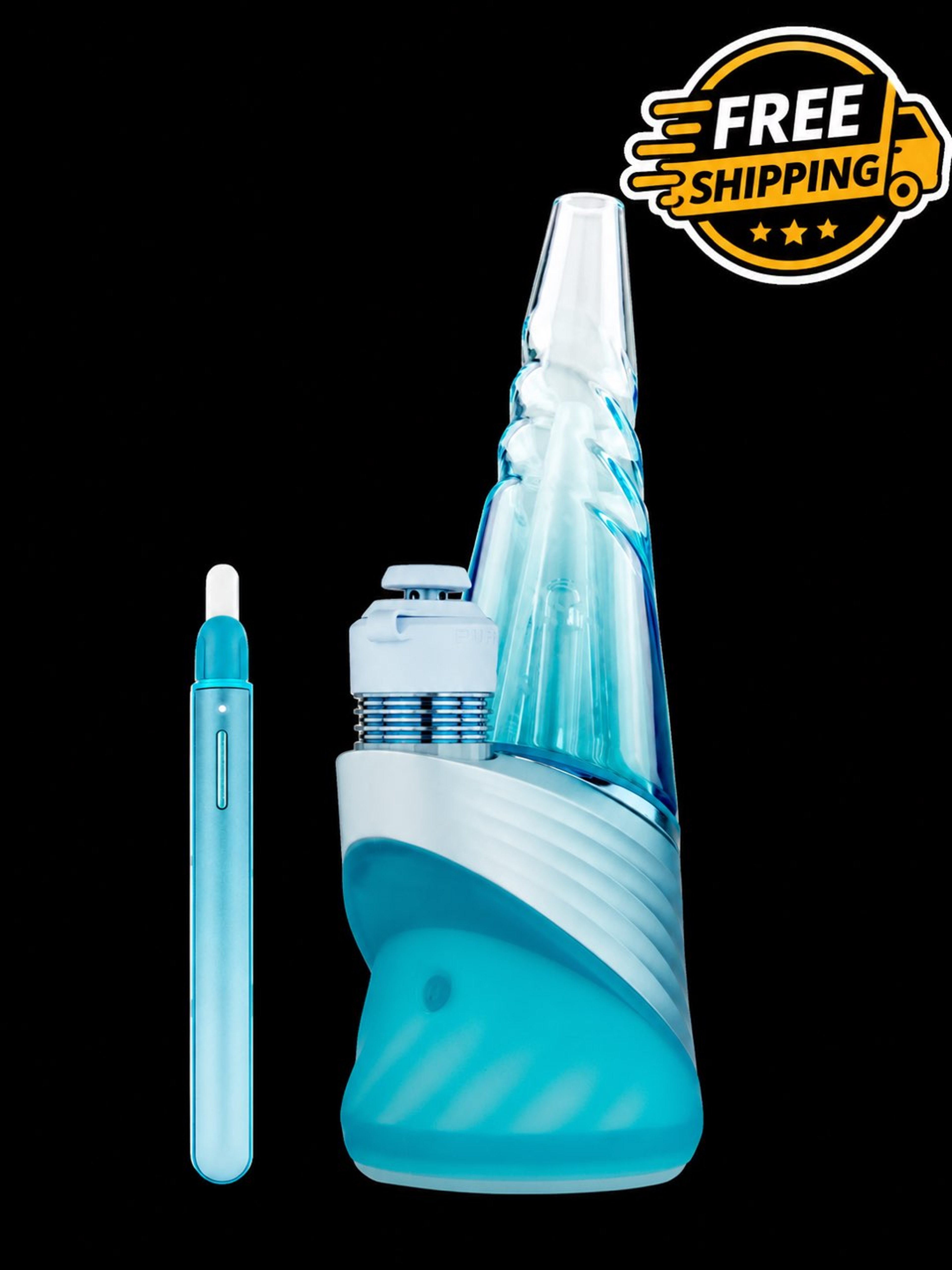 Puffco Peak Pro 3DXL Glacier + Glacier Hot Knife SET image 0