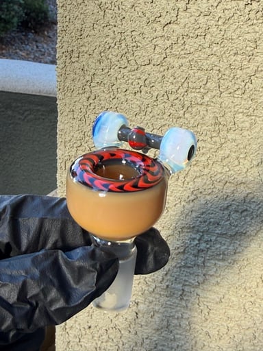 Preview pic of Skate slide wheel with ghost trucks 18mm