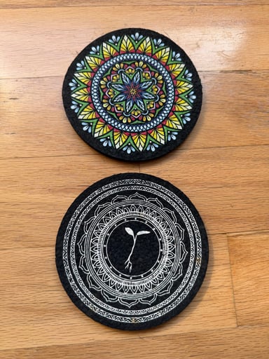 Preview pic of MOODMATS - Flower & Seed (5x5)