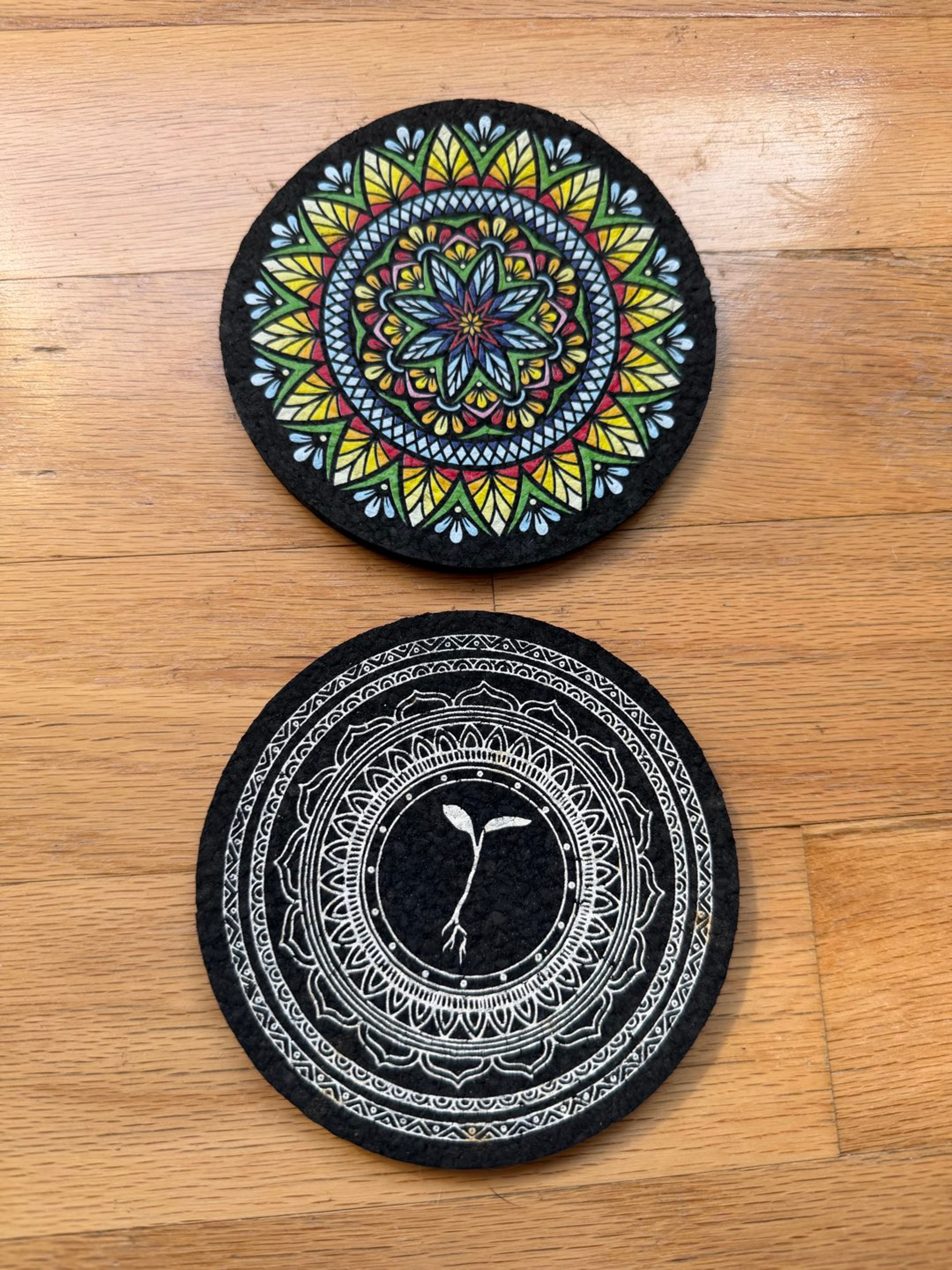 Preview pic of MOODMATS - Flower & Seed (5x5)