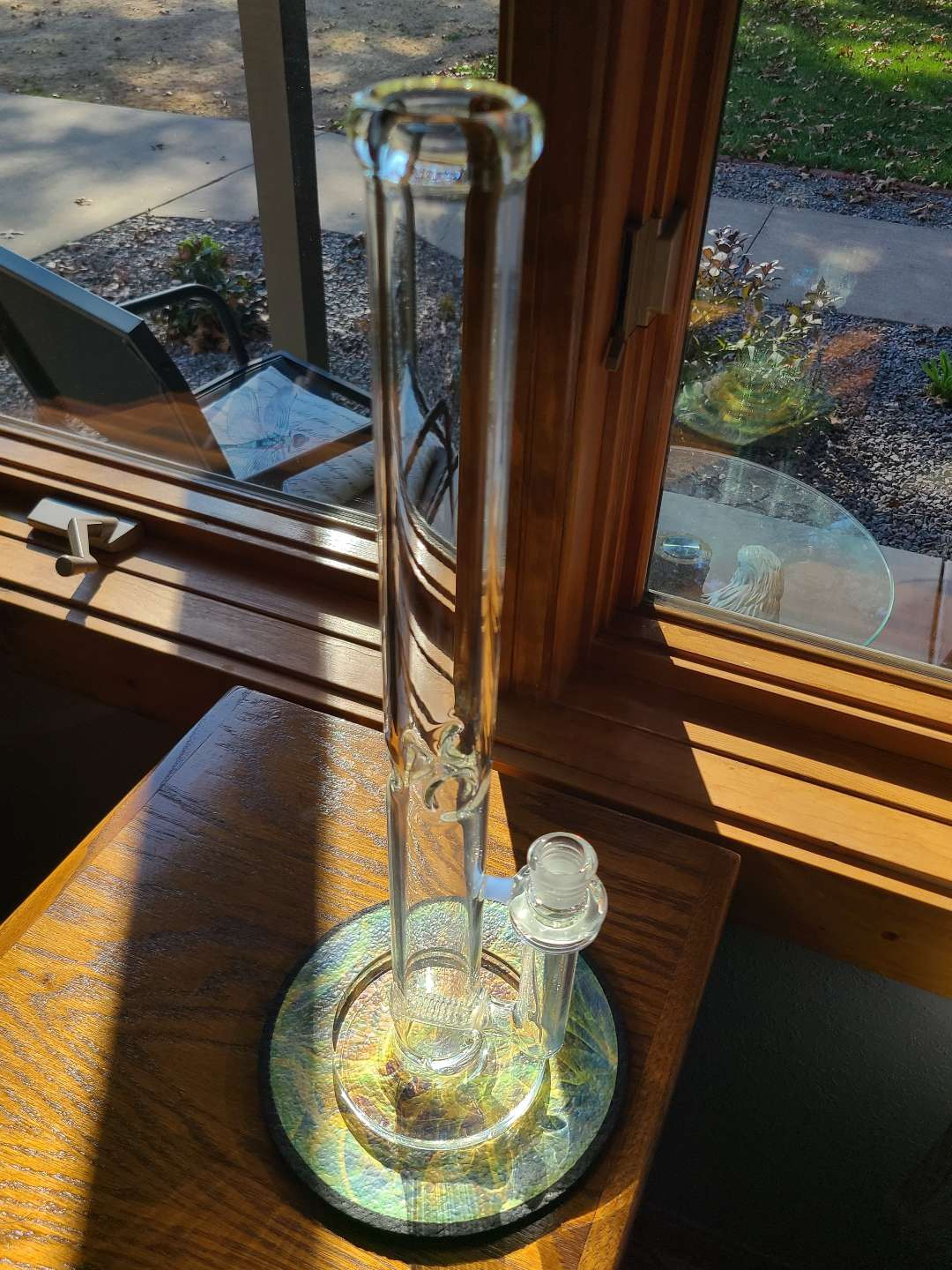 Preview pic of Ashme Glass G-line with CFL purple accent