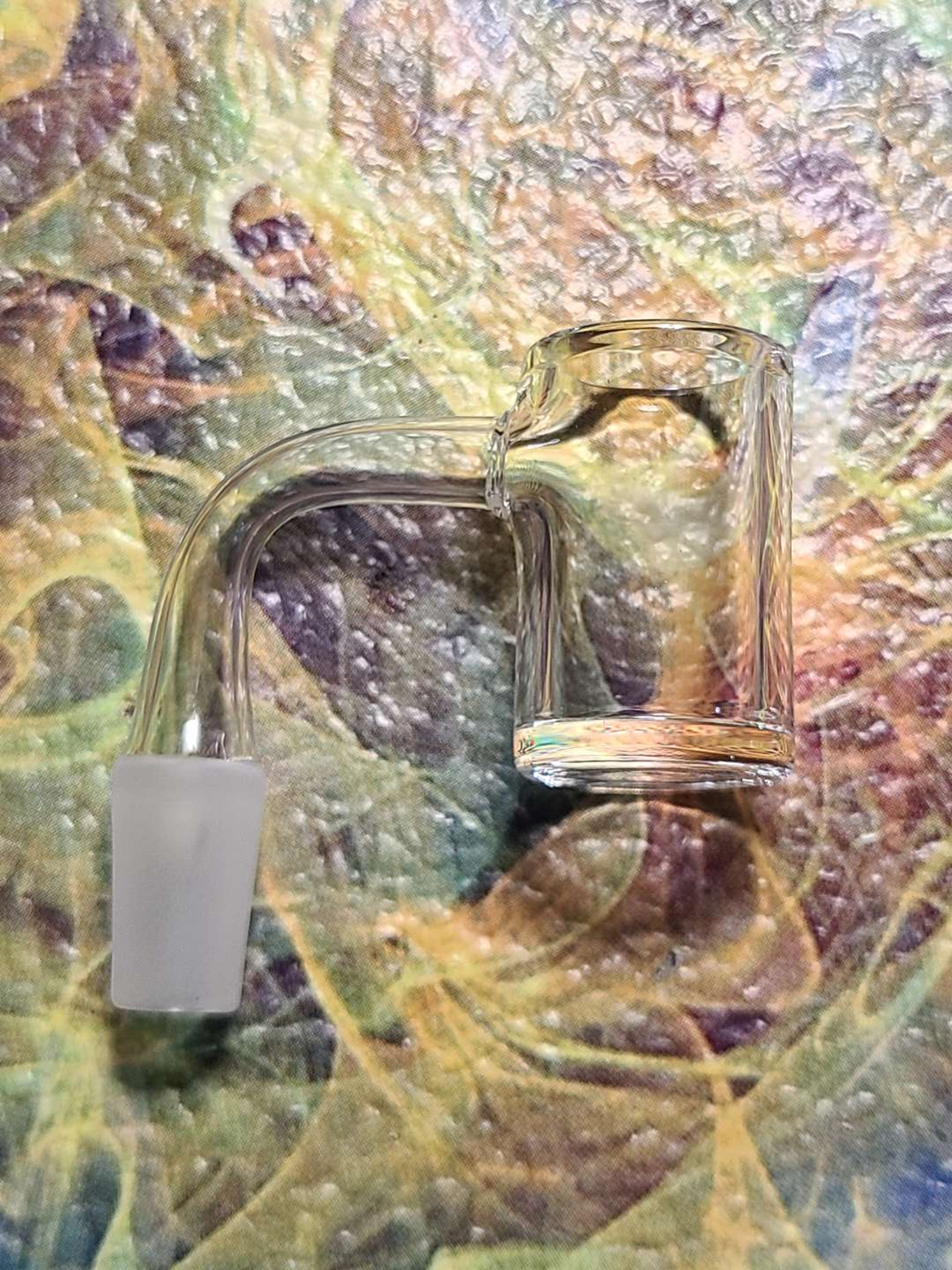 Preview pic of Bear Quartz Pro Beveled Edge Banger (14mm) 90°