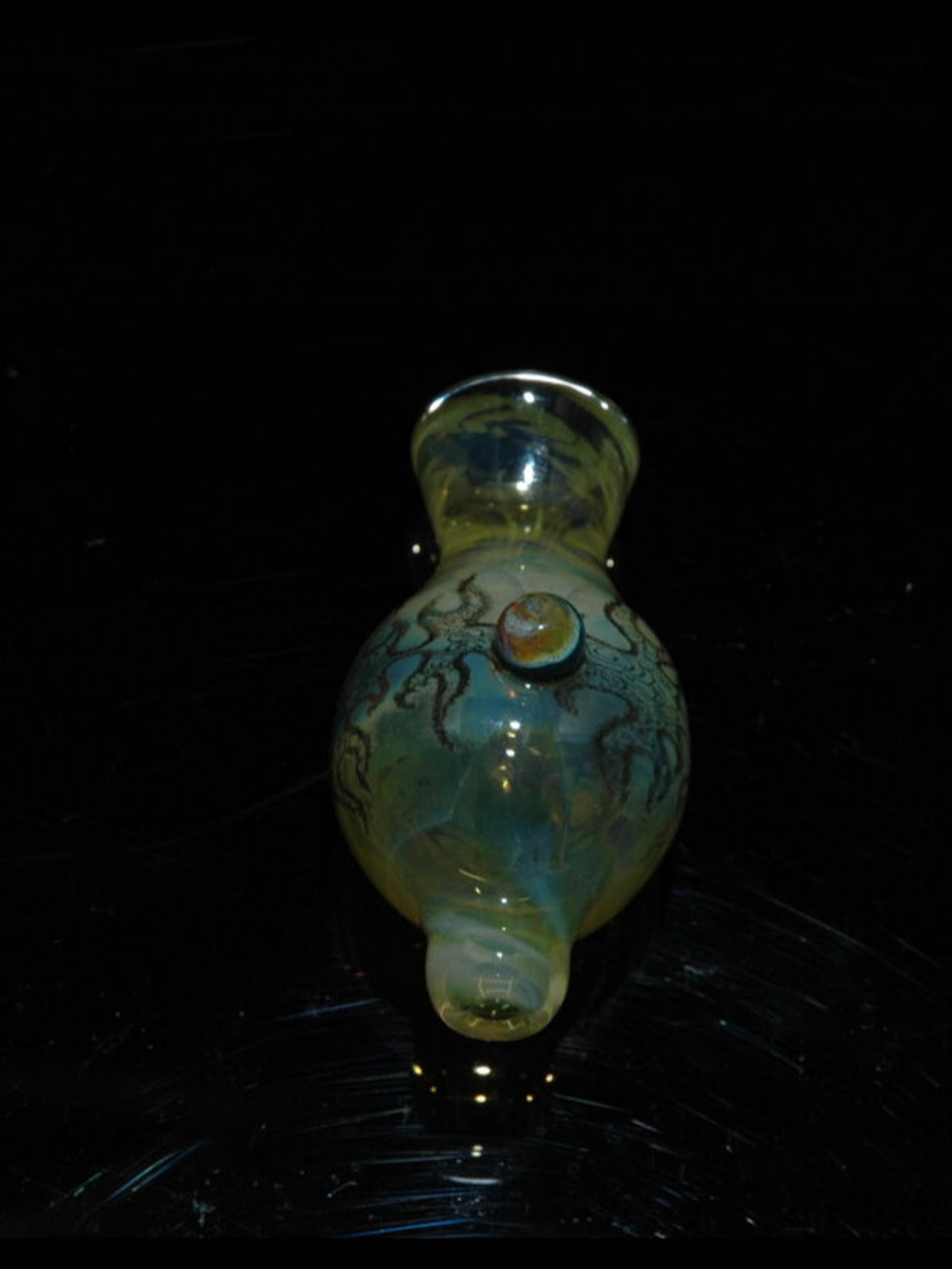 Preview pic of ZedsGlass ~ pocket one hitter with flame images