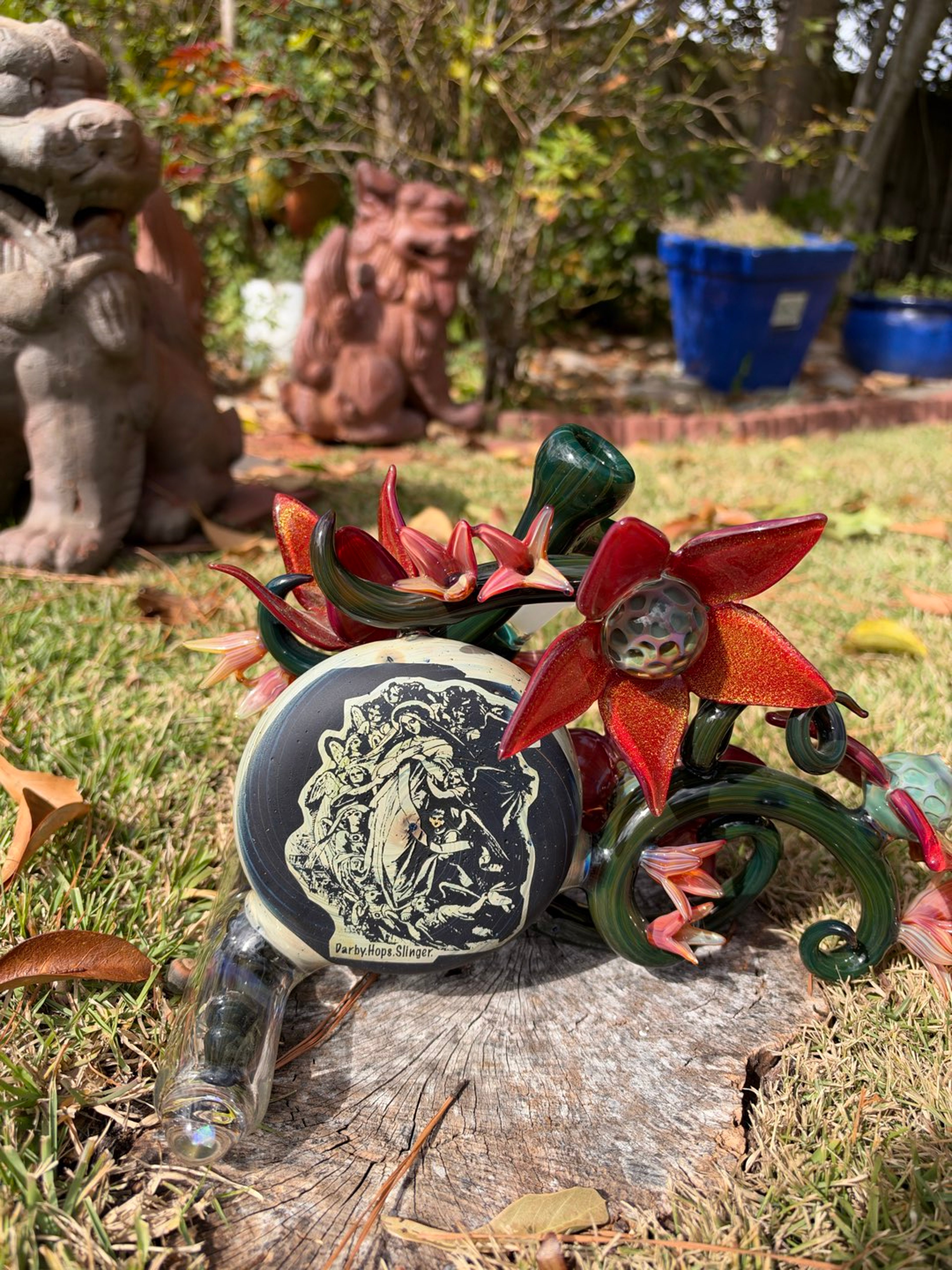 Preview pic of Darby X Slinger X Hops Flower Pipe