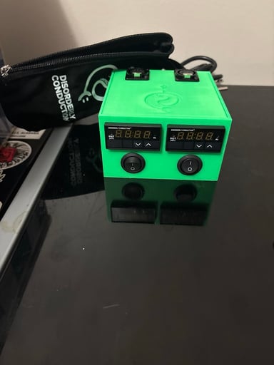 Preview pic of Dual disorderly conduction temperature unit Green Dual disorderly conduction temperature unit Green