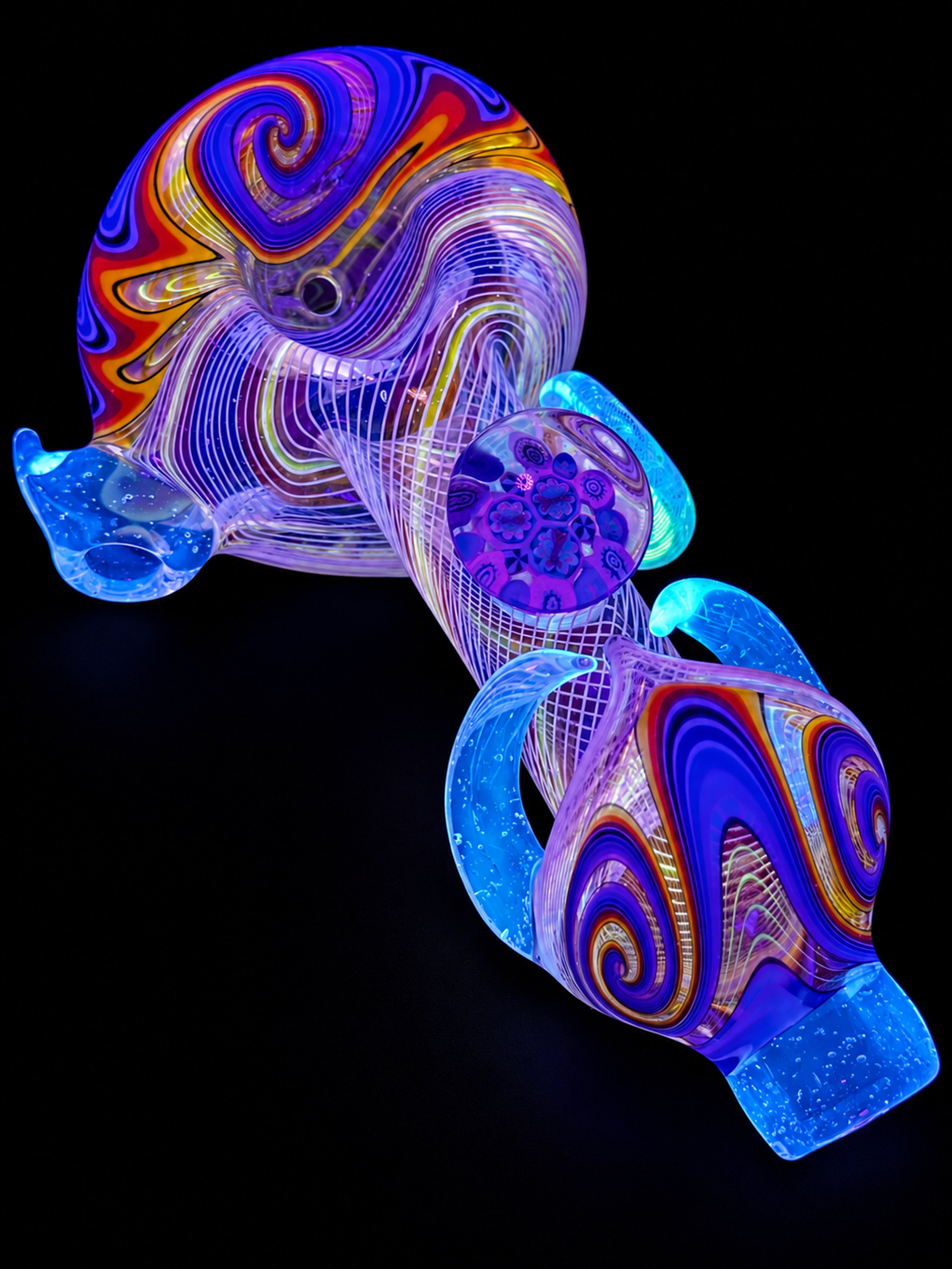 Future Glass Art (Ben Birney) Heady AF UV Spoon image 0