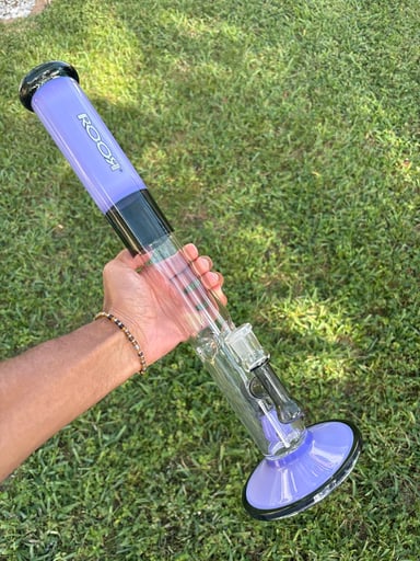 Preview pic of ROOR Tech Fixed 18" Straight Purple/ Black