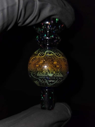 Preview pic of Taco Jesus Lazer Etched Bubble Cap