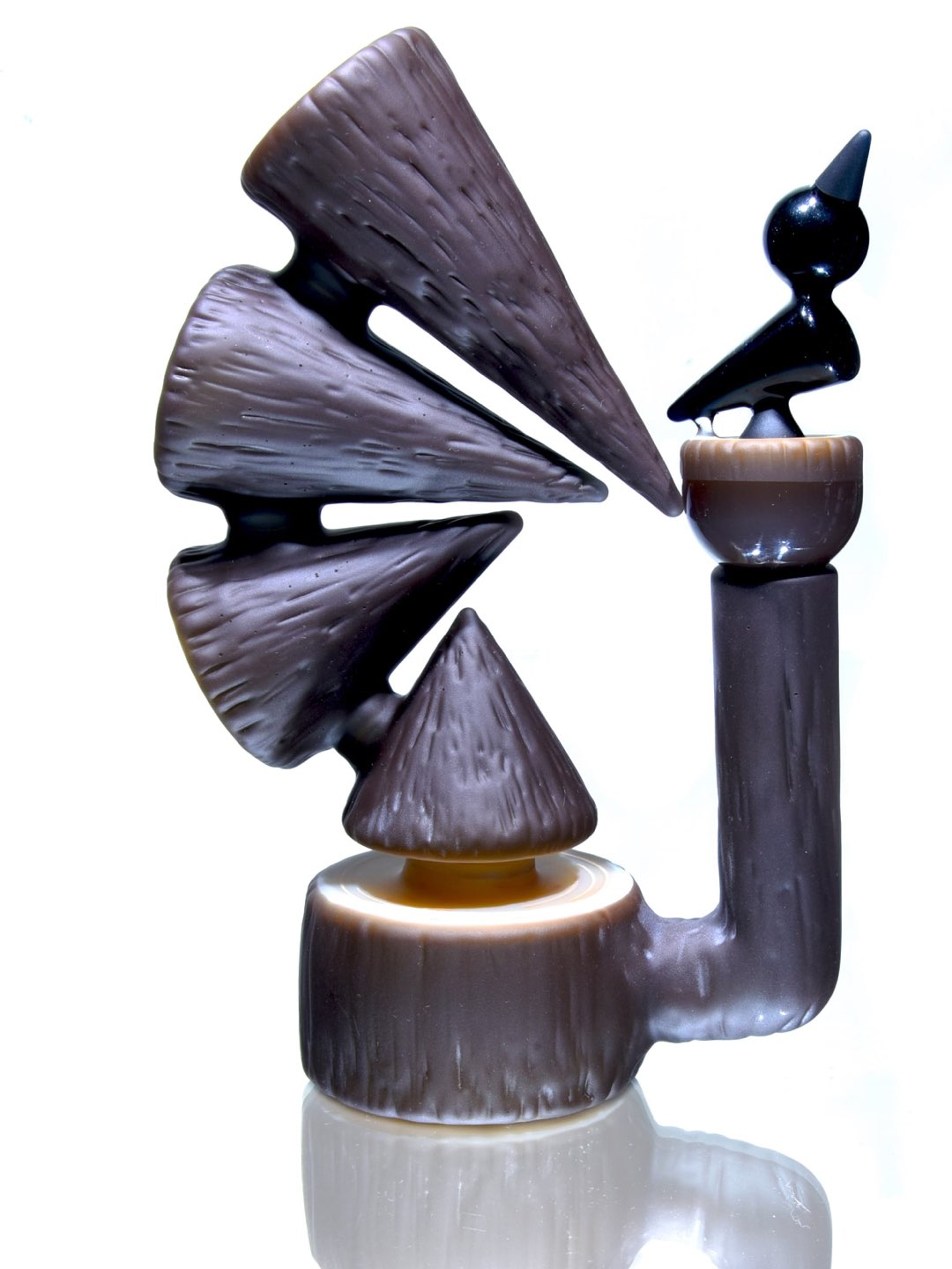 Preview pic of A Real Nobody - Woodform Fibonacci Rig w/ Craven Cap - 14mm Female