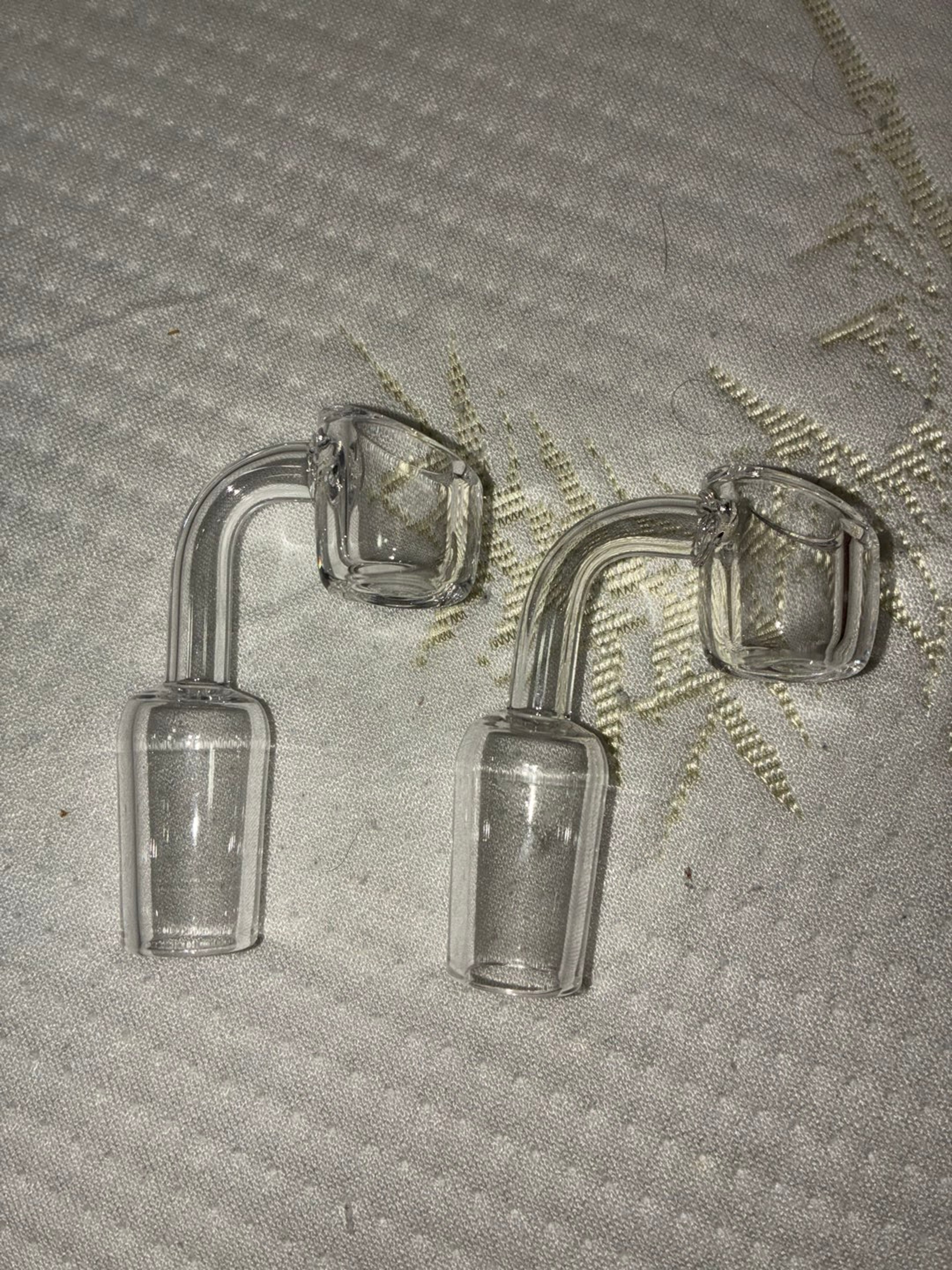 2x 18mm quartz nails bangers image 0