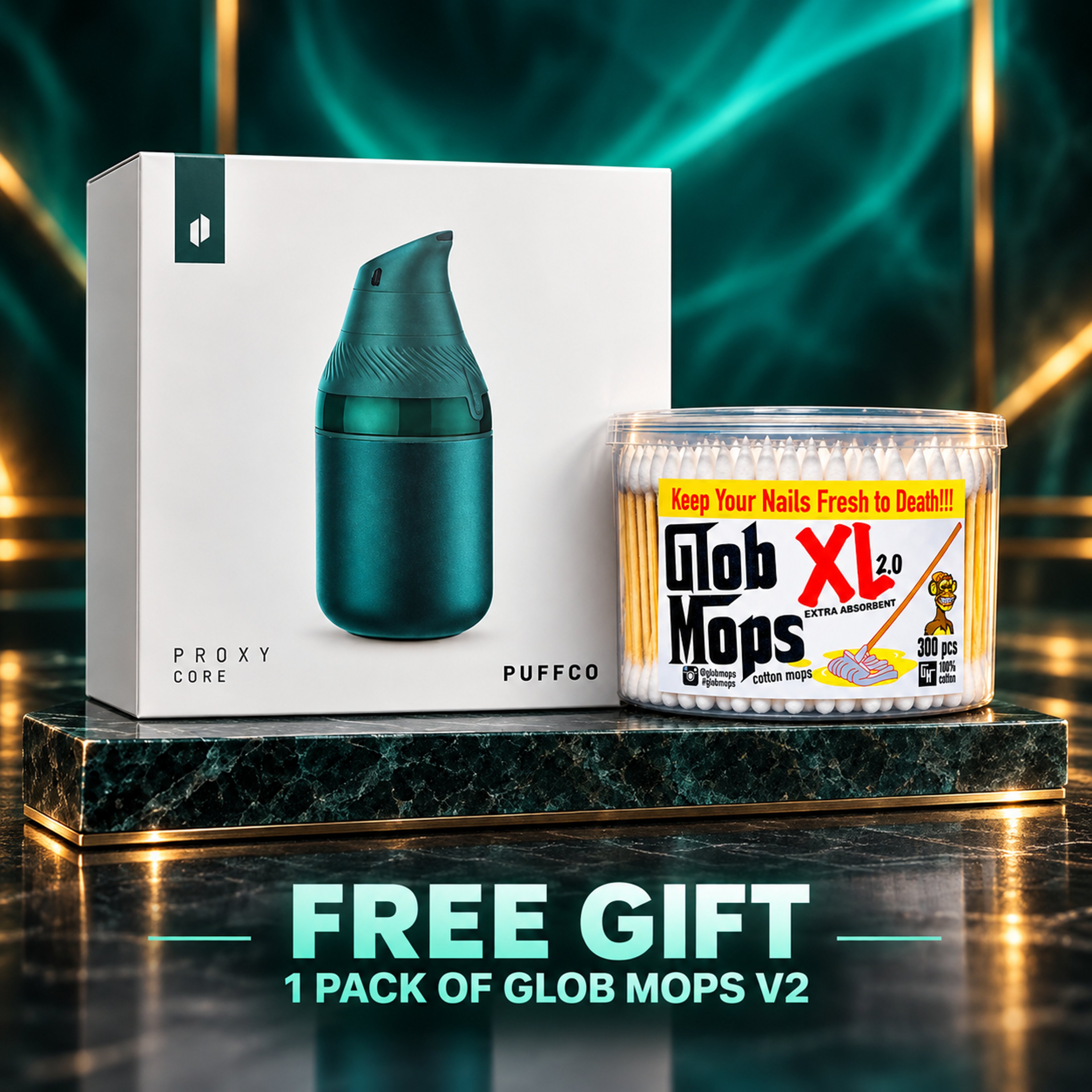 🆕 Puffco Proxy Core Kit – Pine | Brand New + FREE Glob Mops image 0