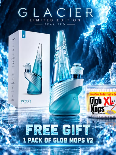 Preview pic of 🆕 Puffco Peak Pro 3DXL – Glacier Limited Edition | Brand New + FREE Glob Mops