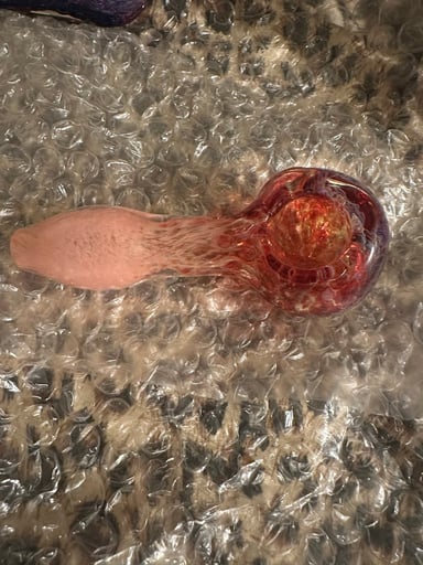 Preview pic of Bicolor dry spoon pipe bowl