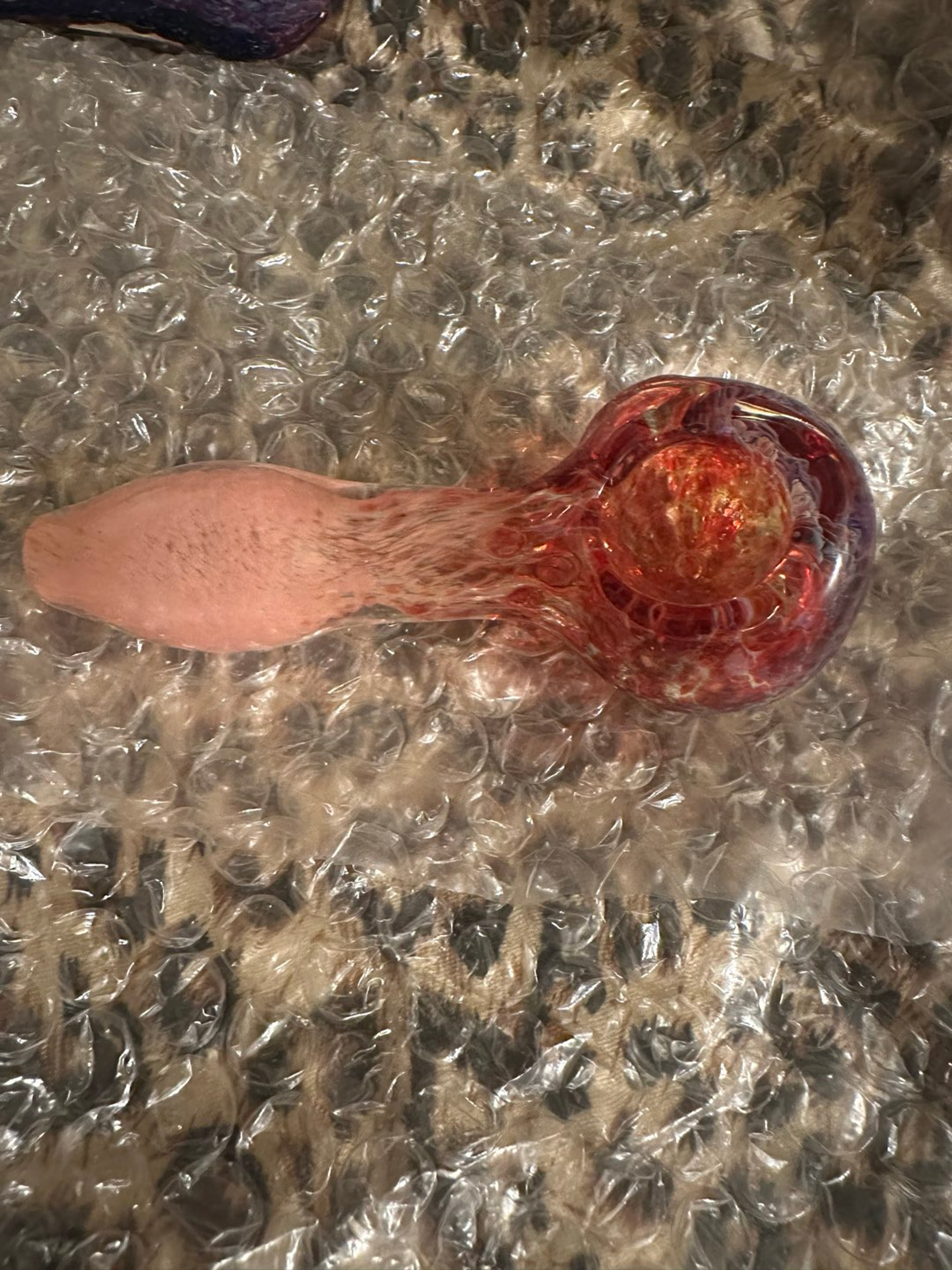 Bicolor dry spoon pipe bowl image 0