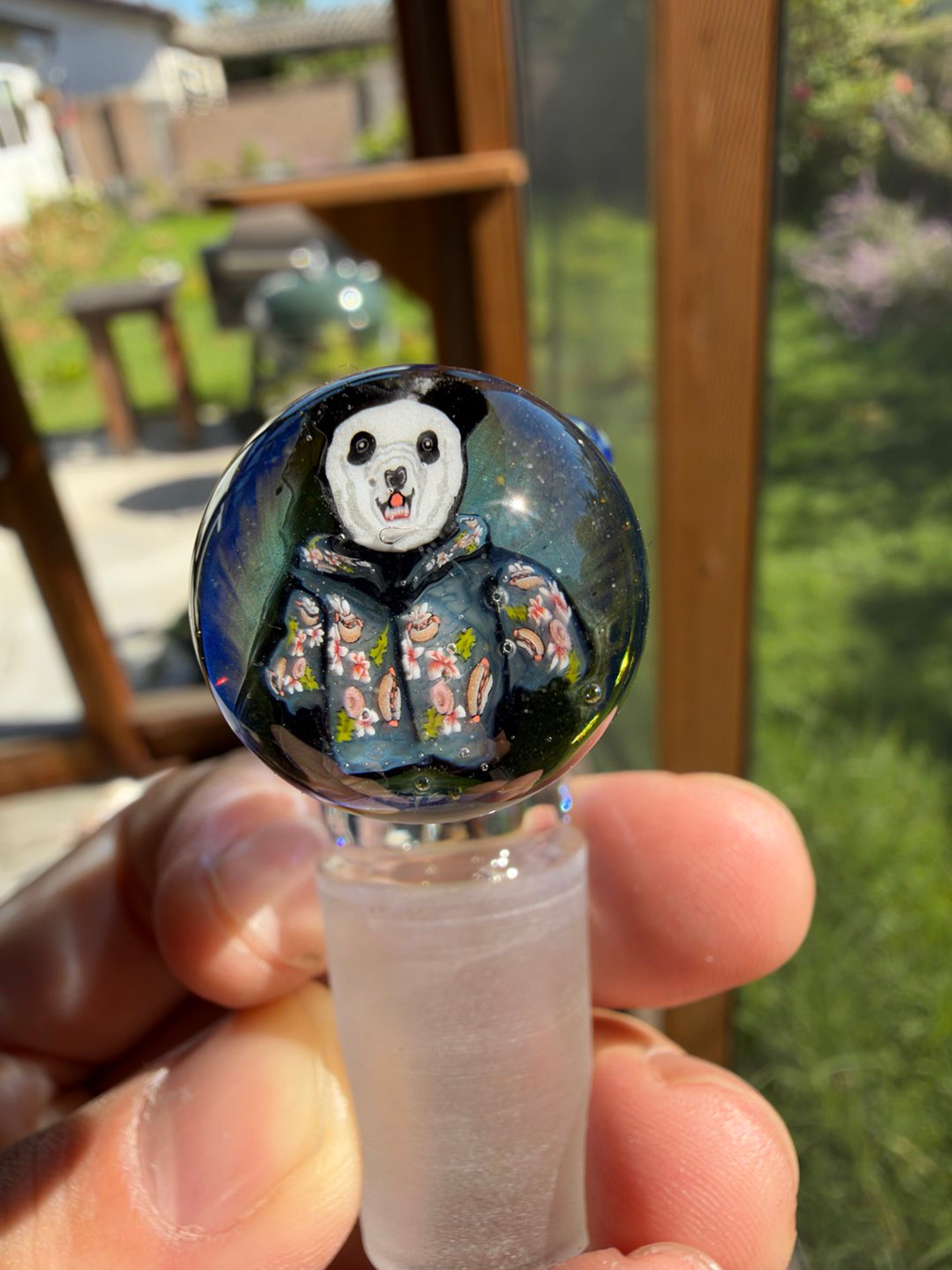 SleepyZ Panda Mille Blue Dream Crushed Opal Slide image 0