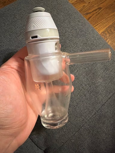 Preview pic of Puffco proxy with MJ Arsenal glass bubbler attachments