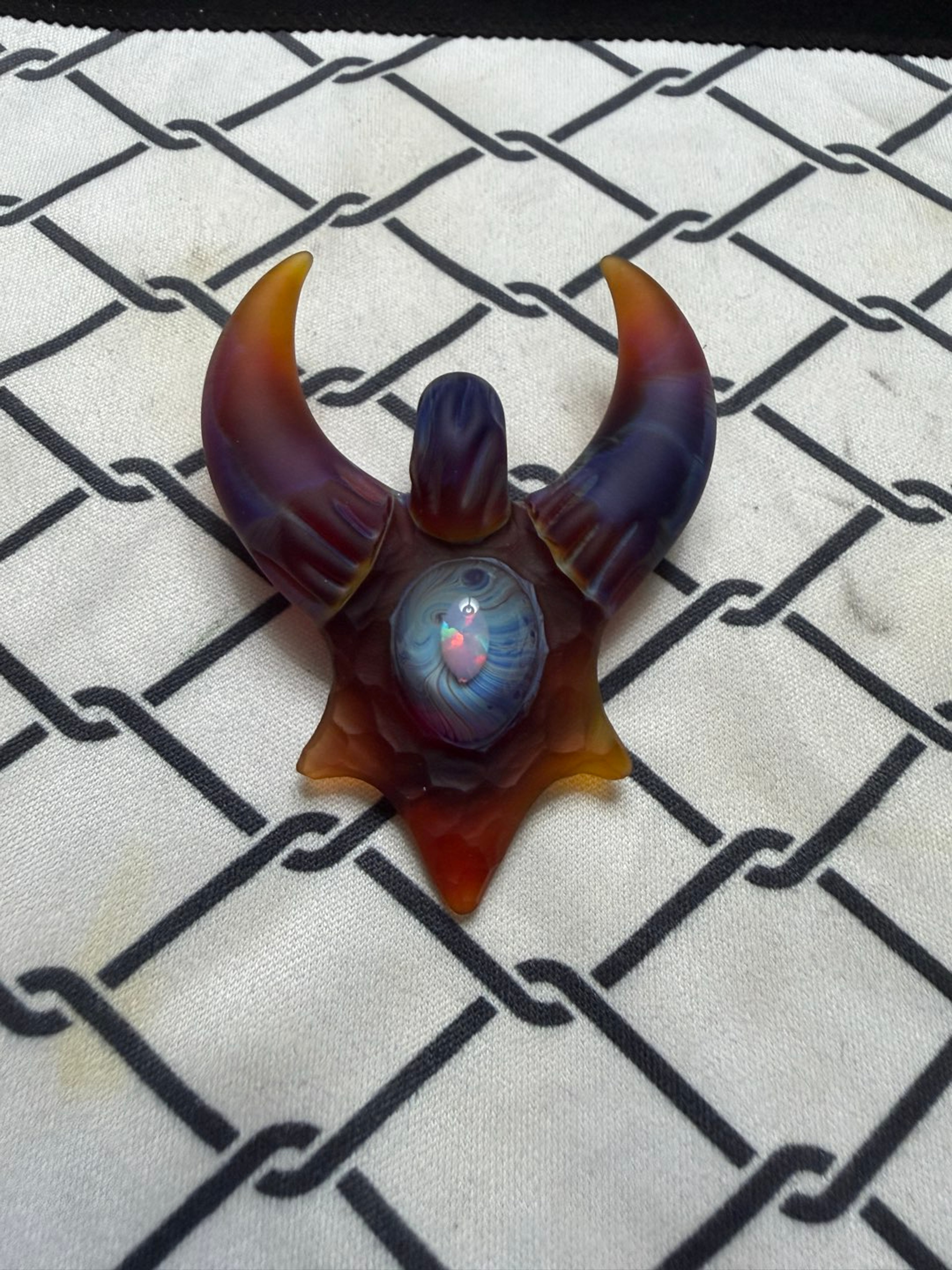 Preview pic of Hemlock Amber Purple Pendant