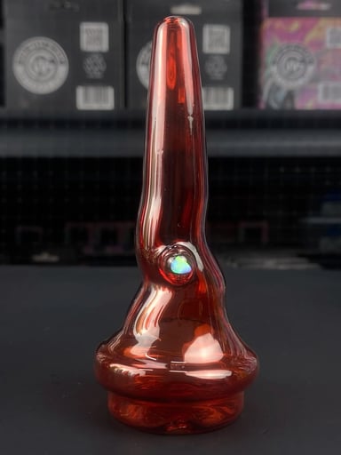 Preview pic of Magizle - Phoenix Red Crazy Dry Straw Puffco Peak Attachment