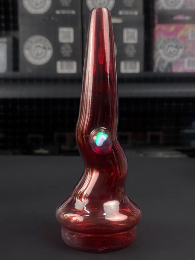 Preview pic of Magizle - Phoenix Red Crazy Dry Straw Puffco Peak Attachment