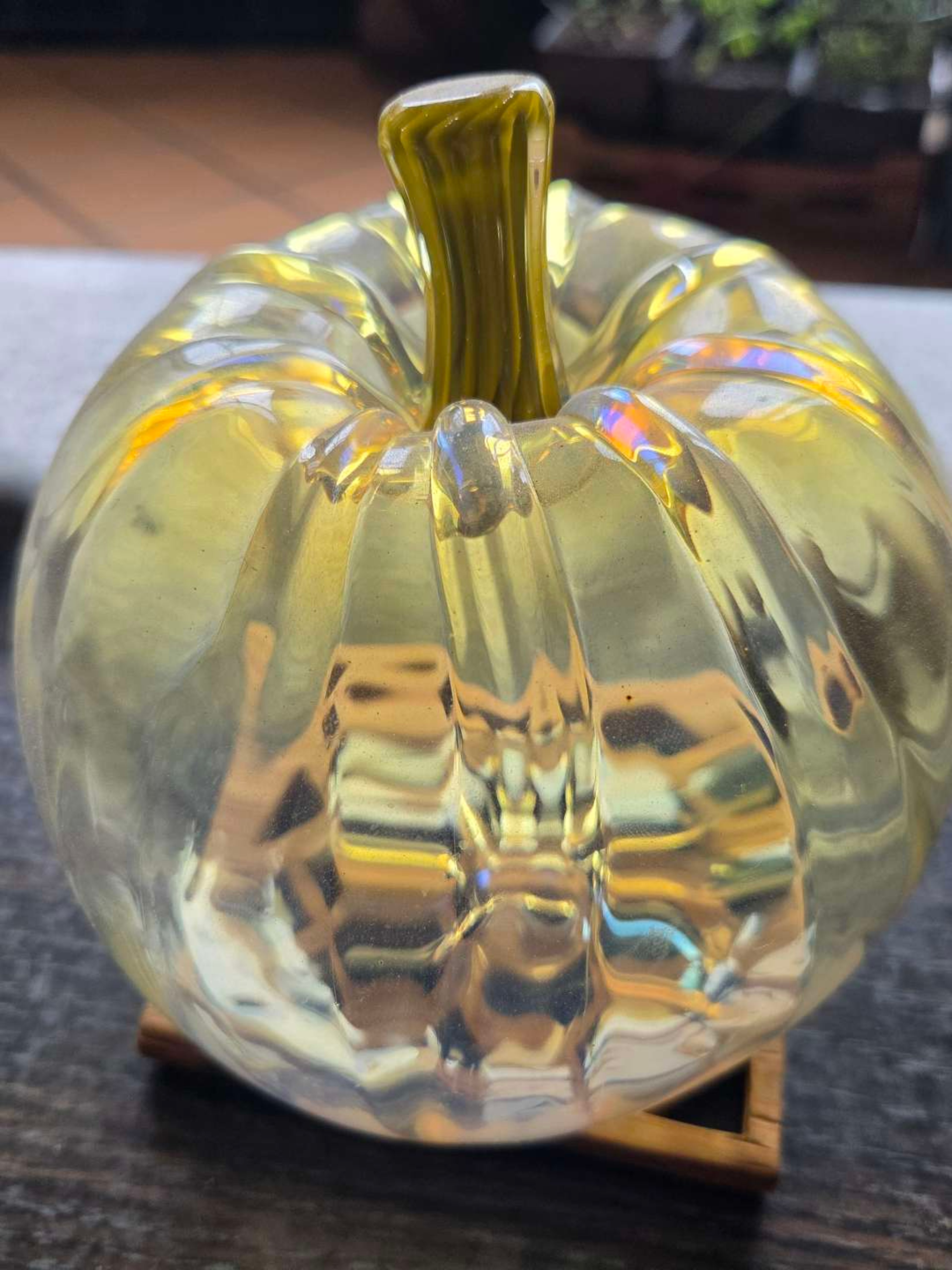 Preview pic of Glass Pumpkin