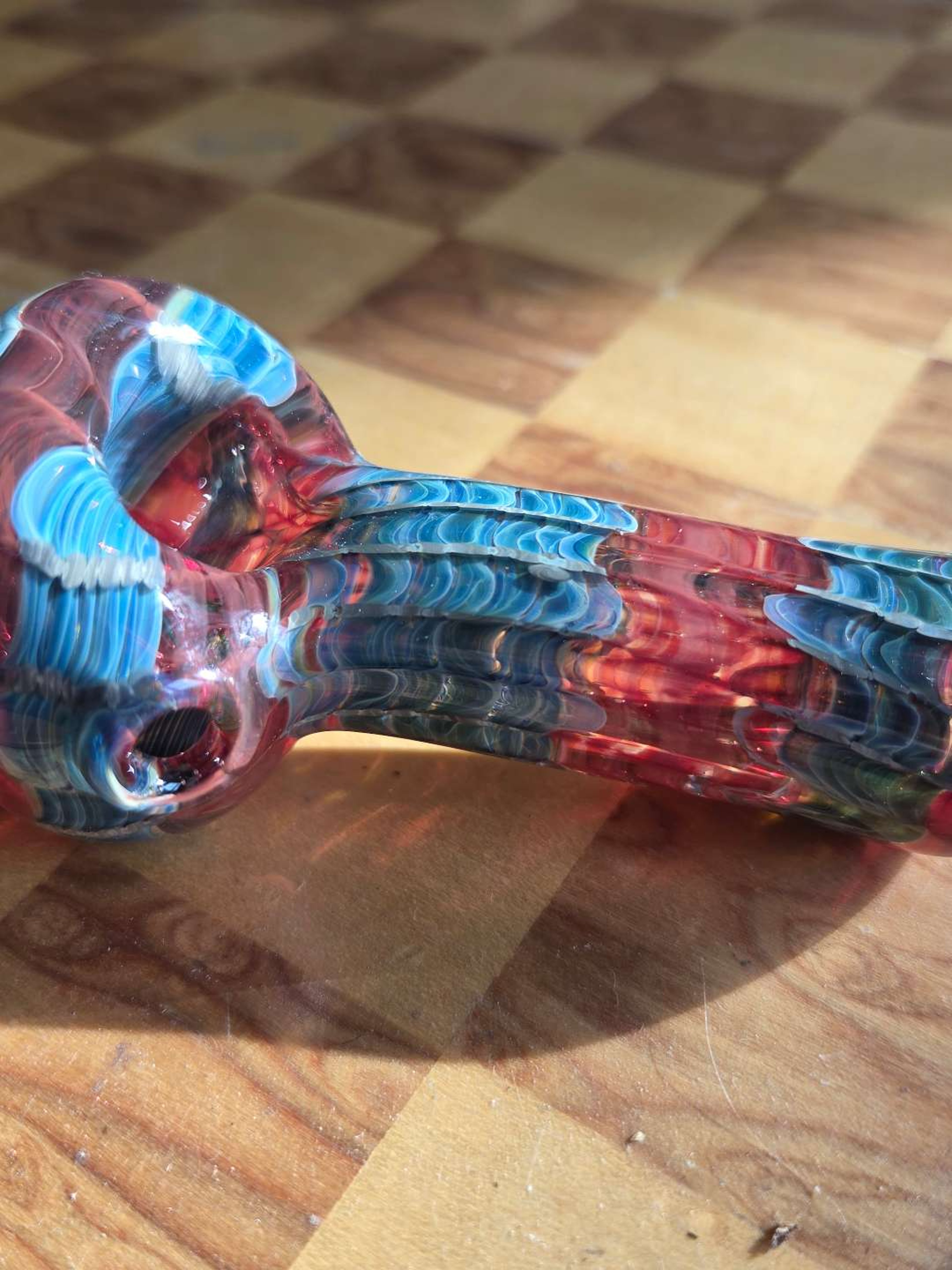 Preview pic of Red and Blue Super Thick Spoon