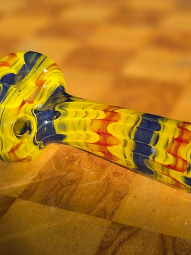 Preview pic of Yellow Blue and Red Super Thick Spoon