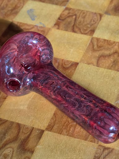 Preview pic of Red Spoon with Steel Wool