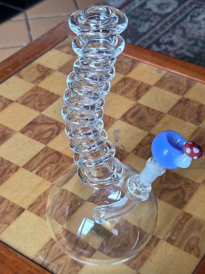 10mm Mini Bong with... | Shop Percolated Bongs on GlassPass