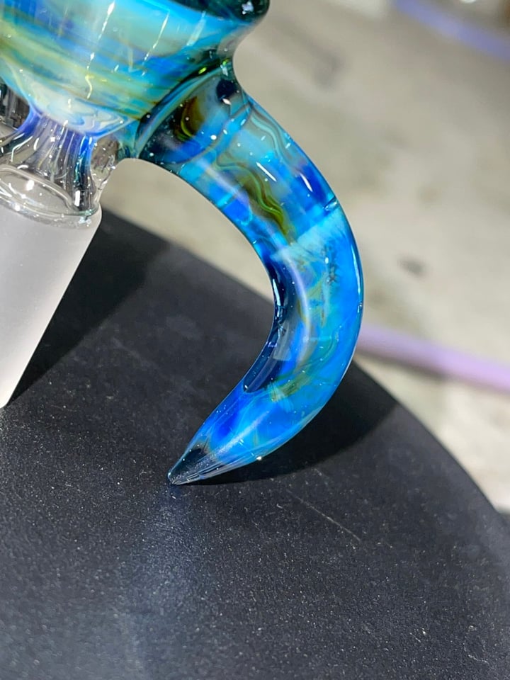 14mm 1 hole, dragon tears color | Shop OJ Flame on GlassPass