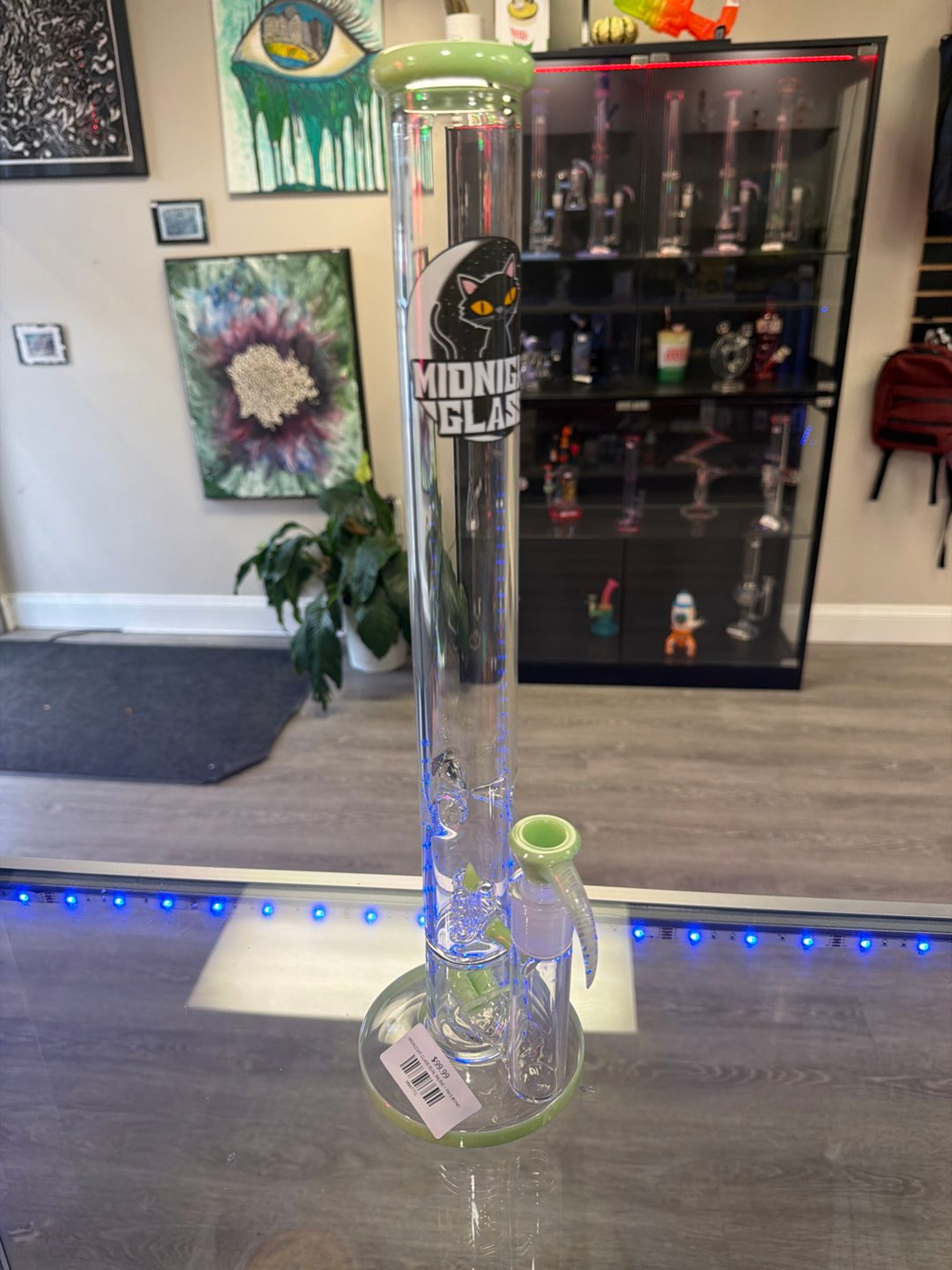 MIDNIGHT GLASS DUAL... | Shop Percolated Bongs on GlassPass