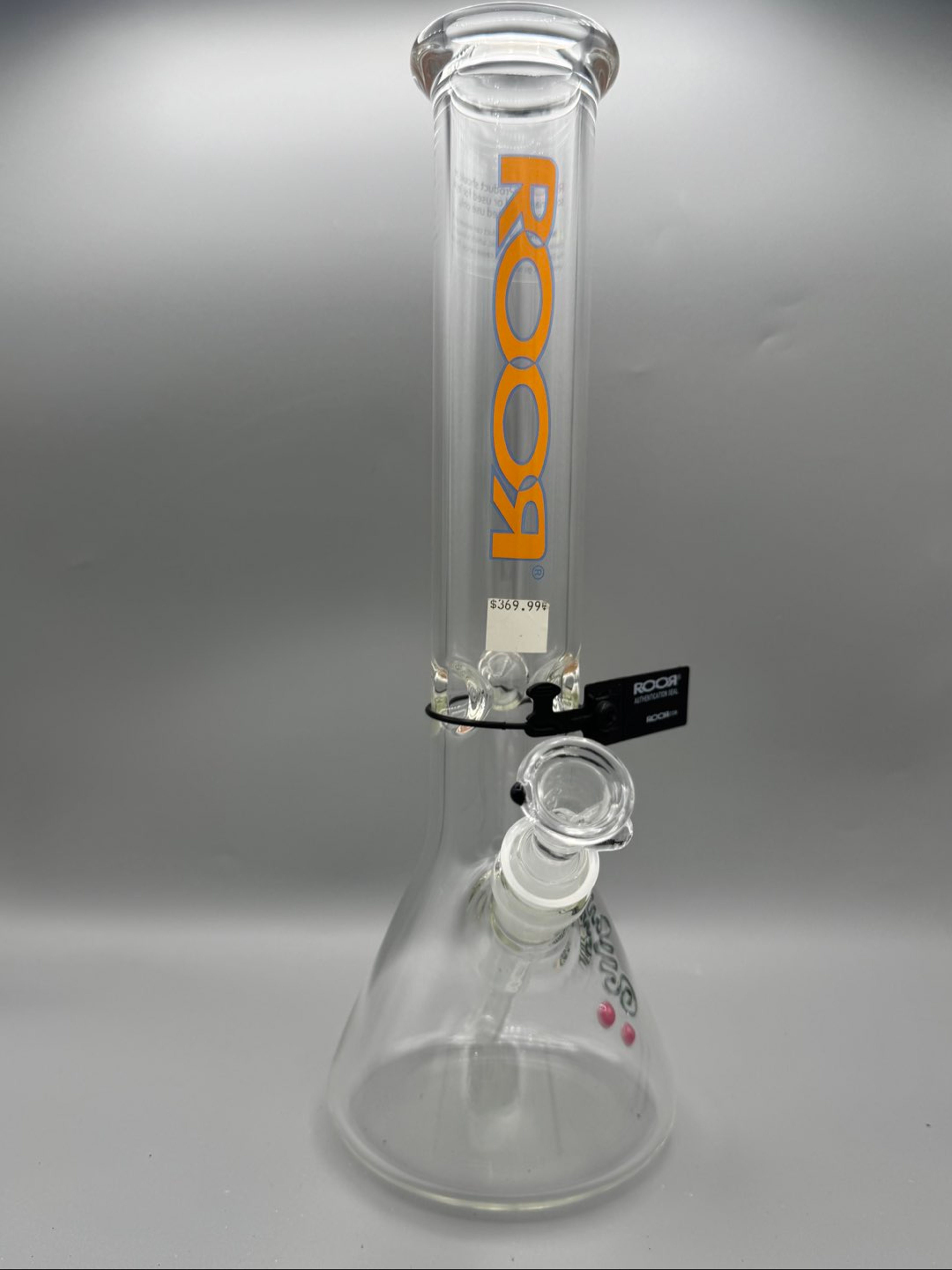 ROOR 14” Beaker Orange/Blue | Shop RooR on GlassPass