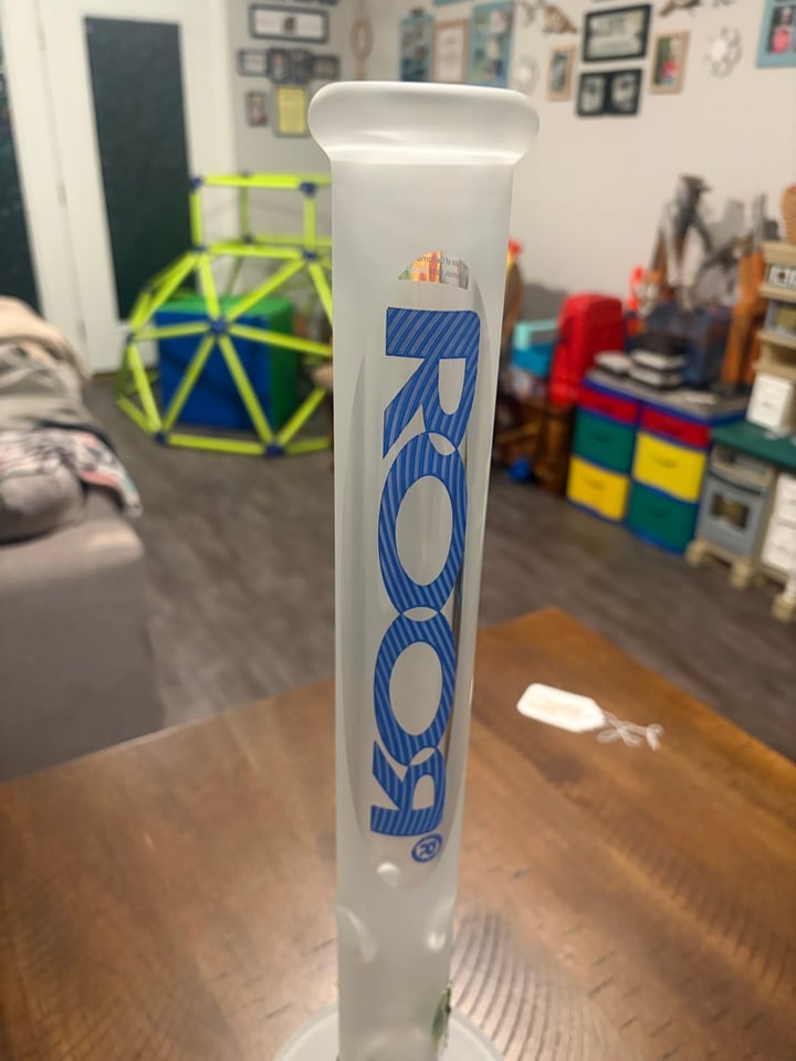 ROOR Frosted Straight Tube glass... | Shop RooR on GlassPass