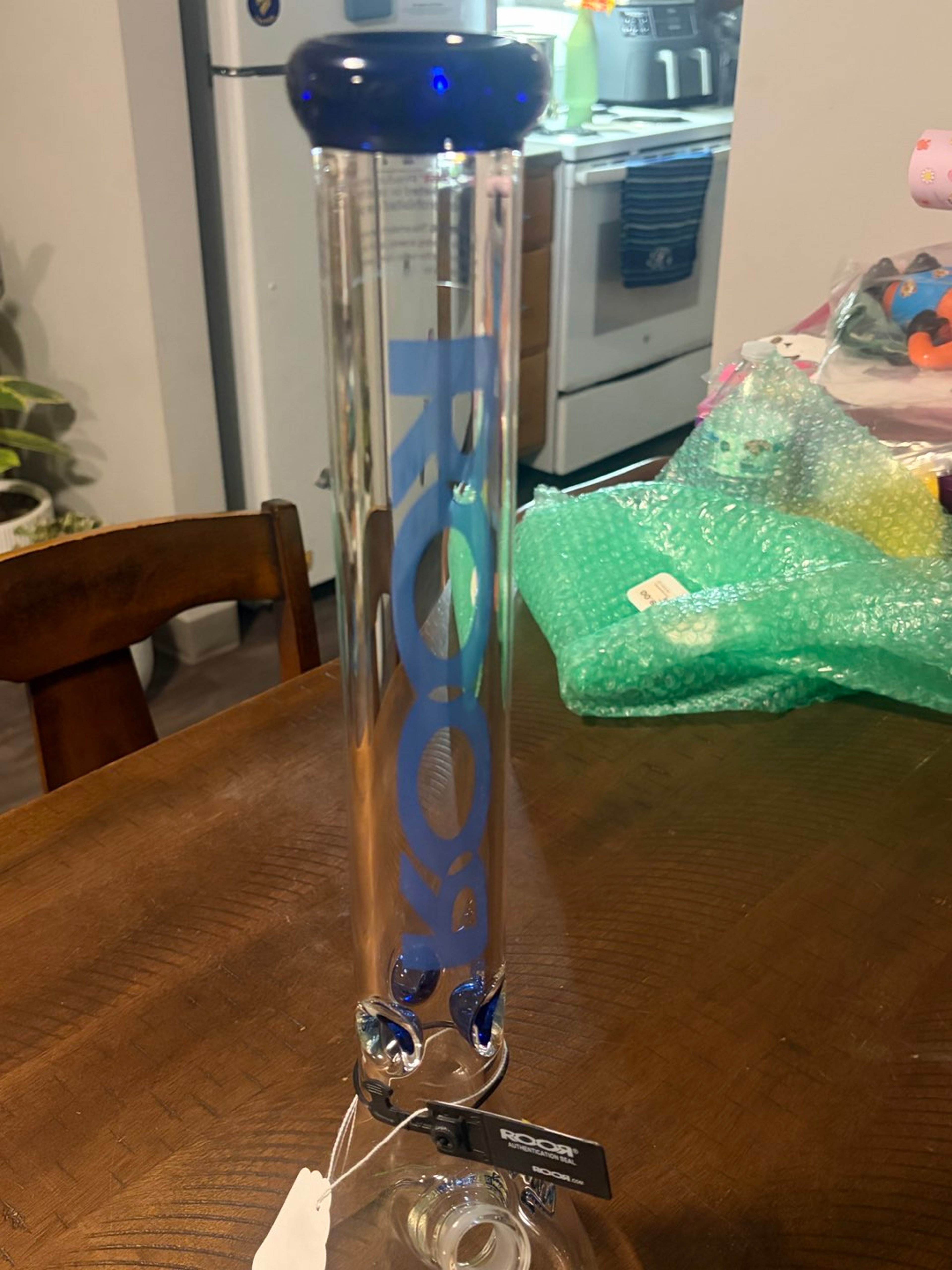 ROOR Classic Straight Tube Bong,... | Shop RooR on GlassPass
