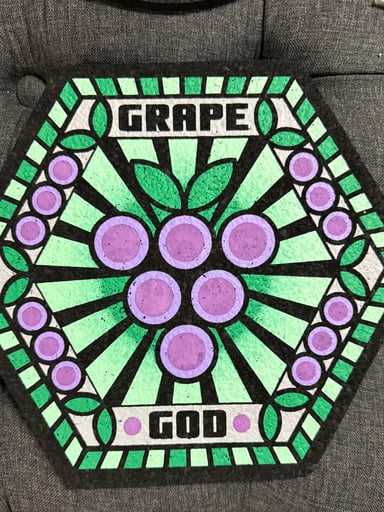 Preview pic of Grape God Mood Mat