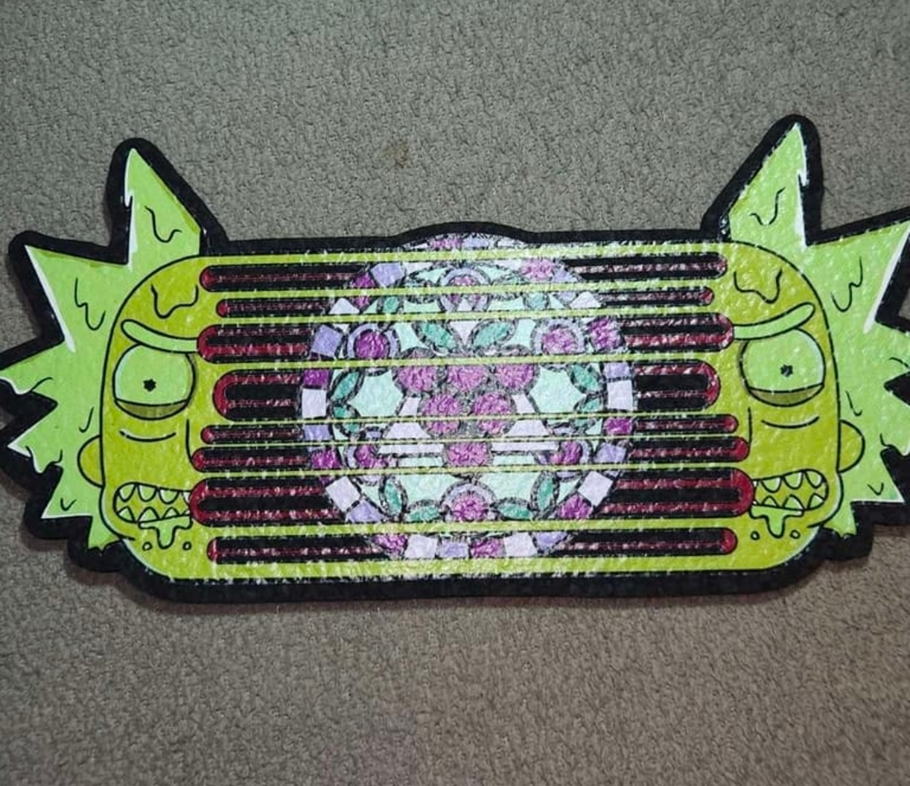 Grape god Rick and Morty moodmats bundle image 0