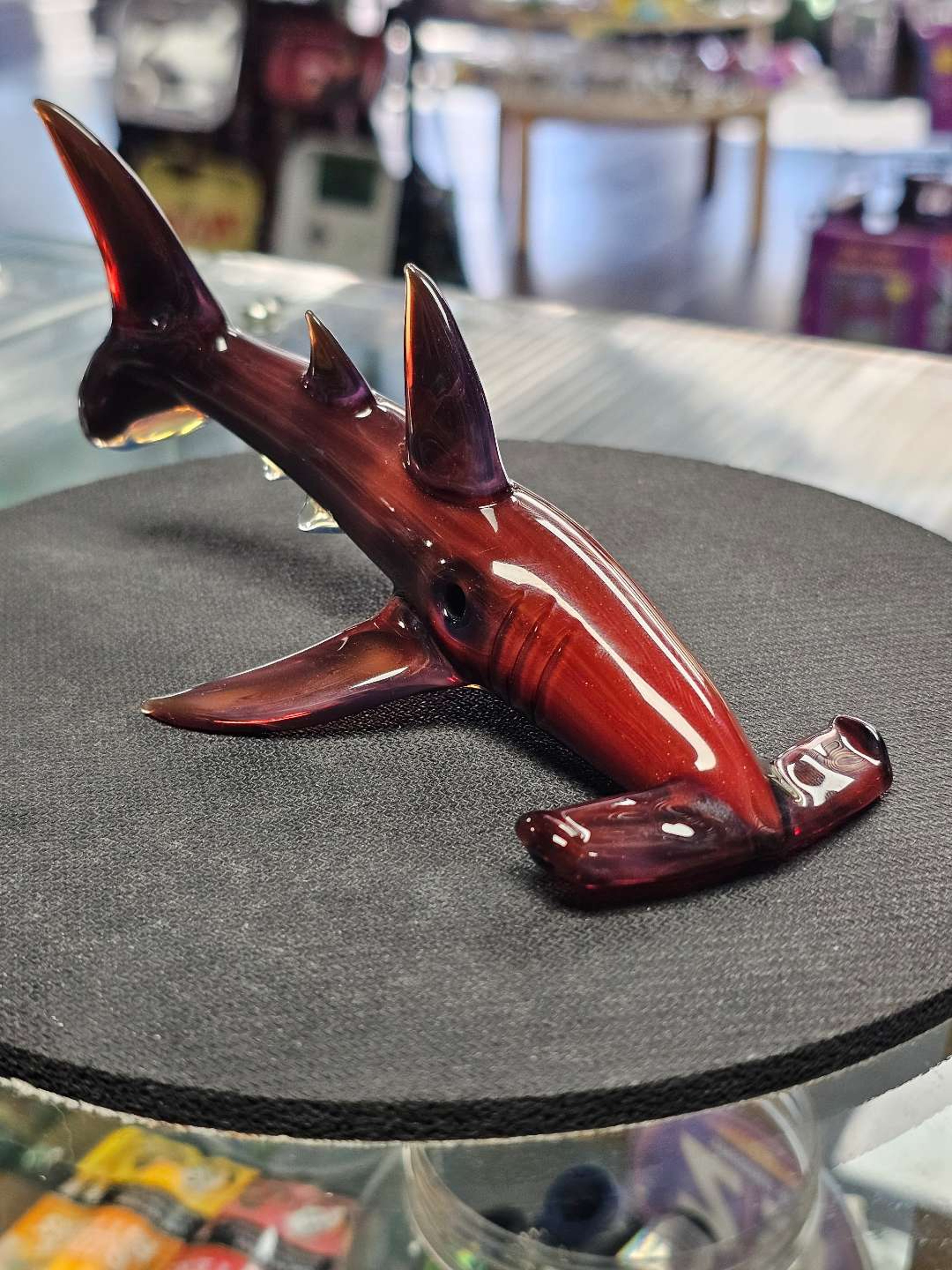 Mako Glass Hammerhead Shark Spoon image 0