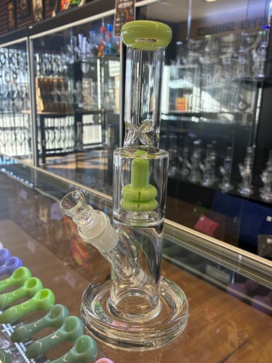 Preview pic of 11” Cali Made Straight Tube with UFO Perc and Color Accent